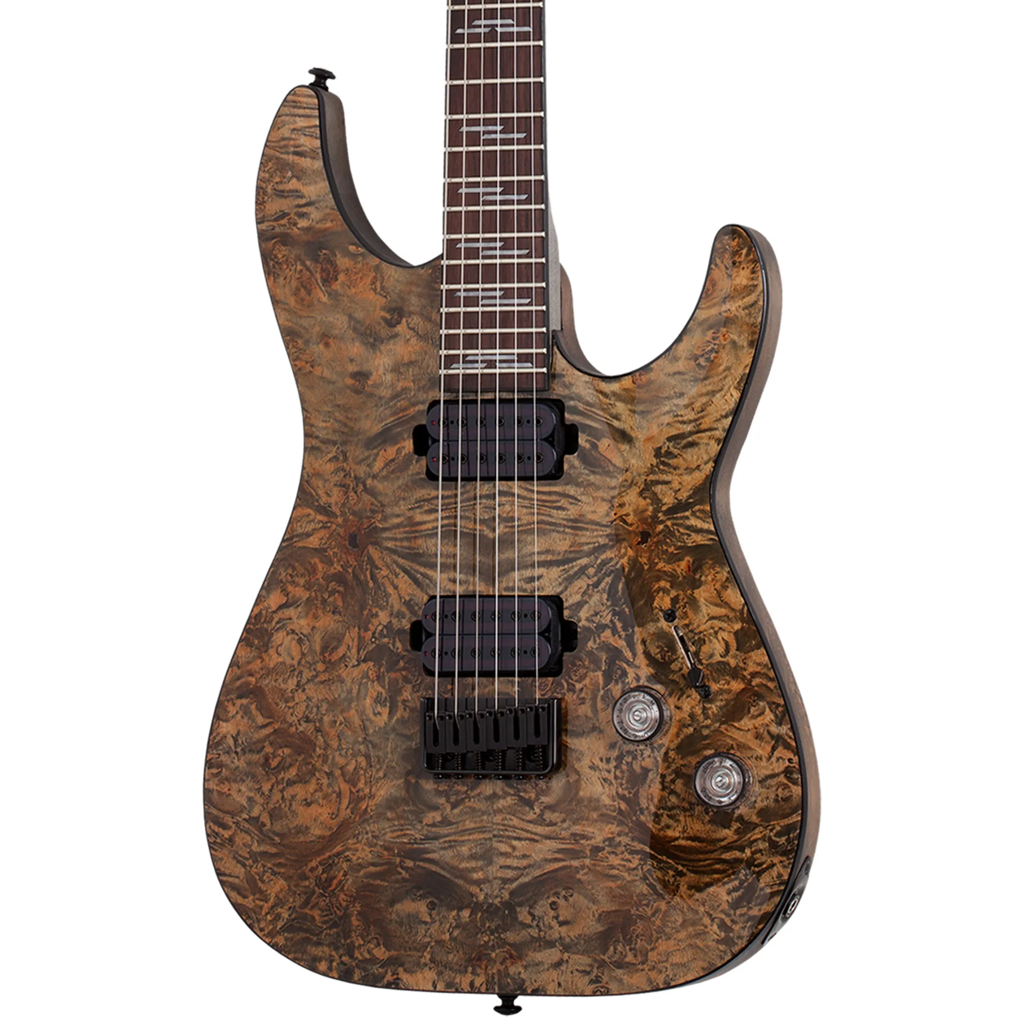 Schecter Electric Guitar Omen Elite-6 - Charcoal