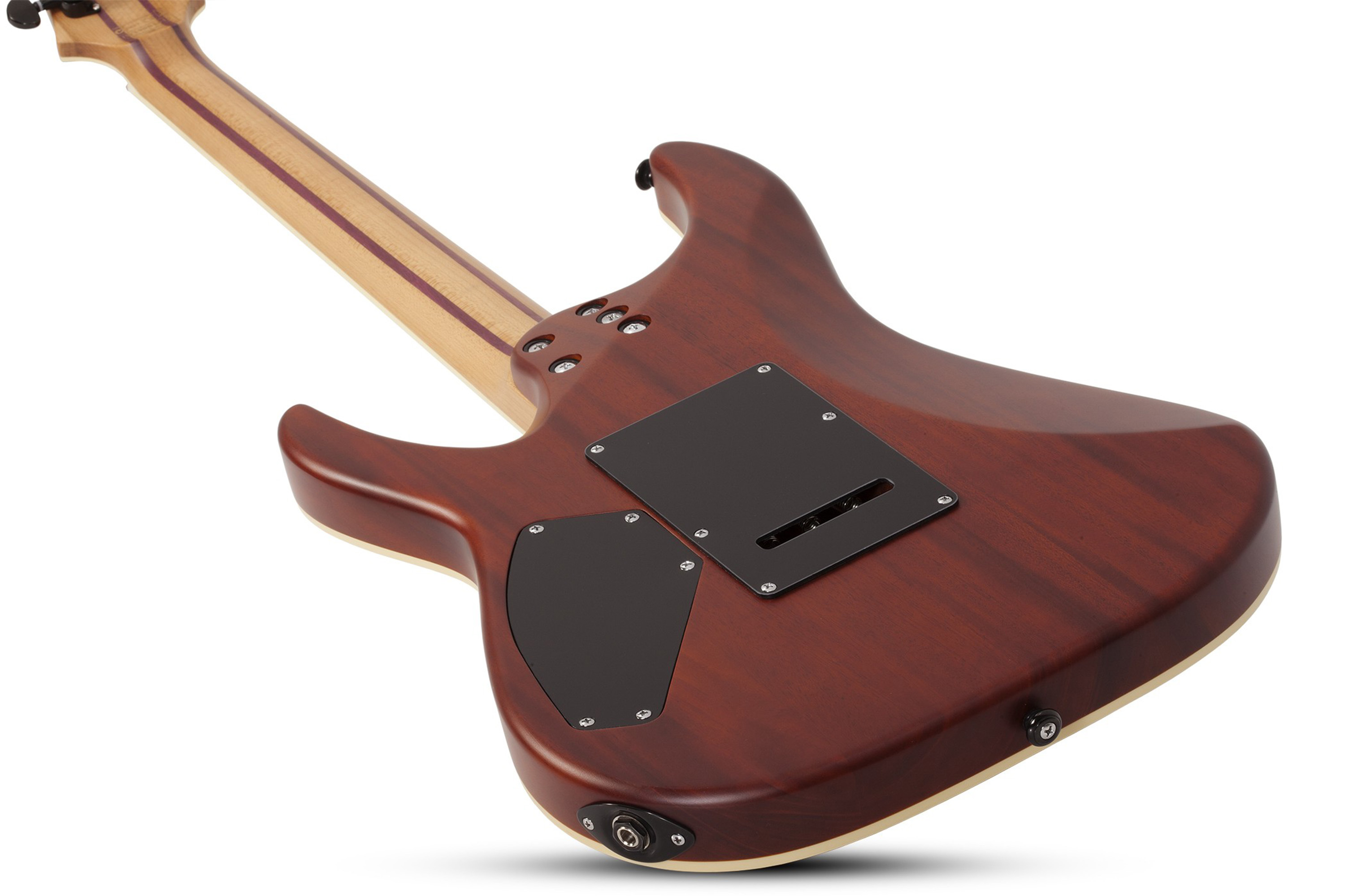 Schecter Electric Guitar C-1 Exotic Spalted Maple - Satin Natural Vintage Burst