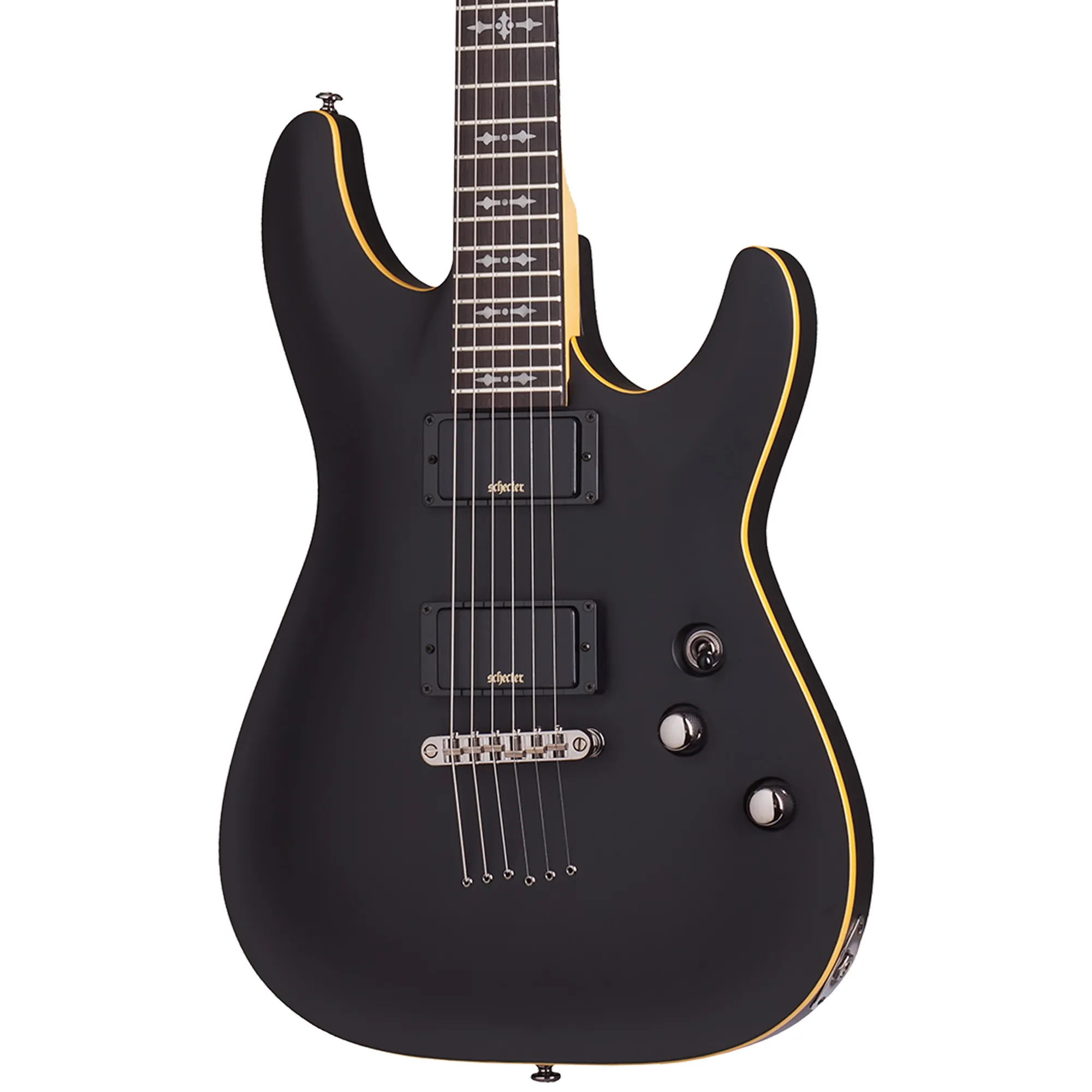 Schecter Electric Guitar Demon 6 - Aged Black Satin