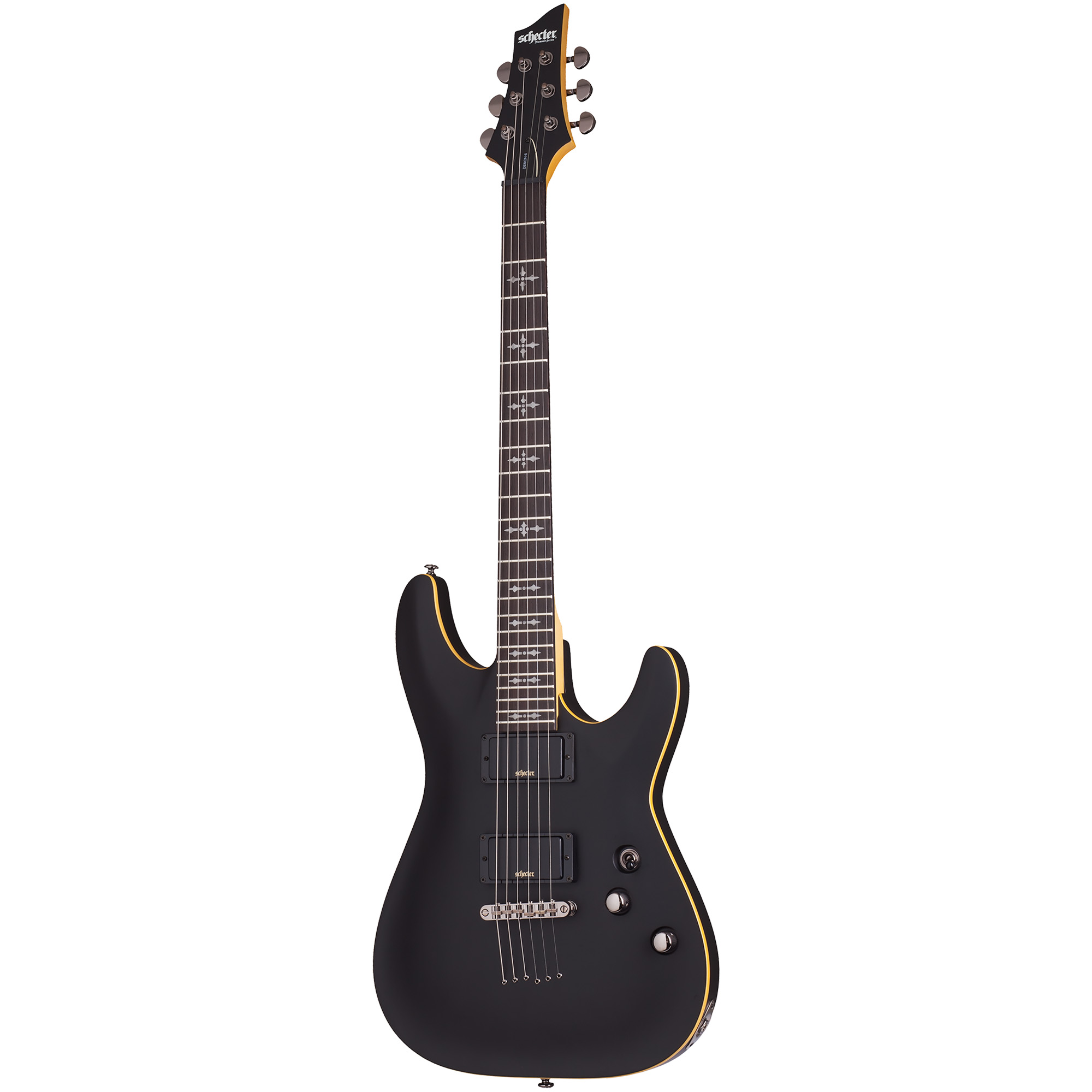 Schecter Electric Guitar Demon 6 - Aged Black Satin