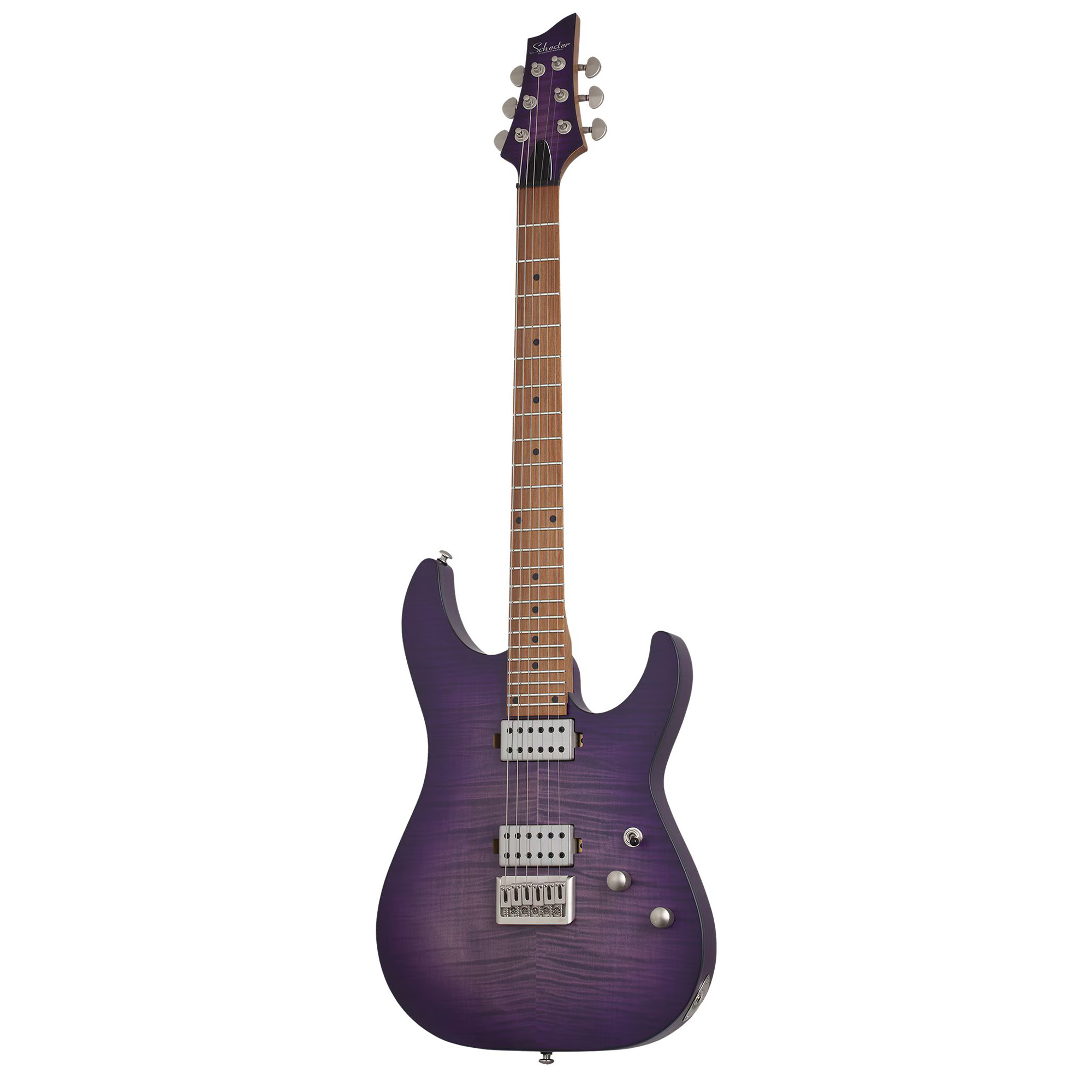 Schecter Electric Guitar C-1 Standard Plus - Purple Burst
