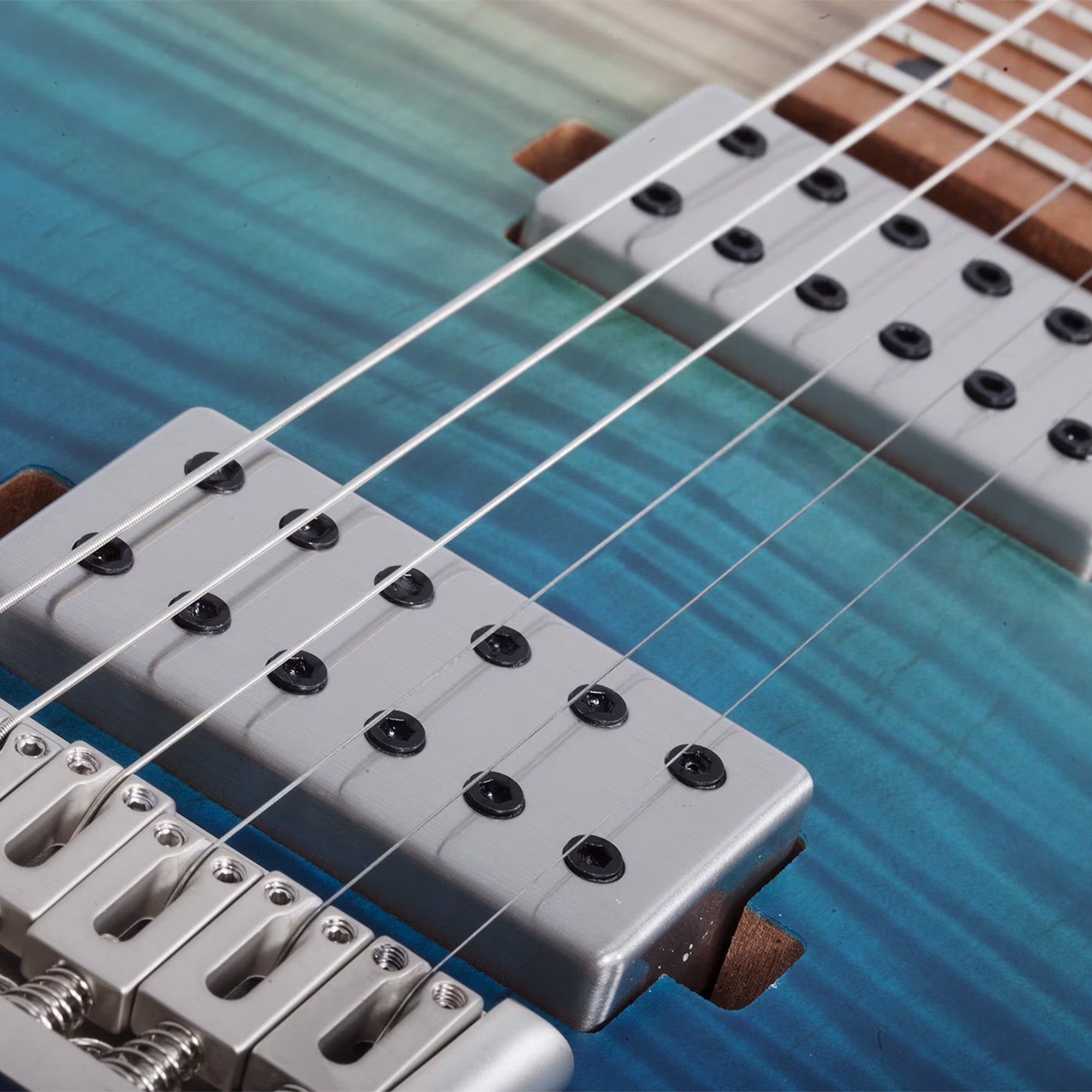 Schecter Electric Guitar C-1 Standard Plus - Blue Fade