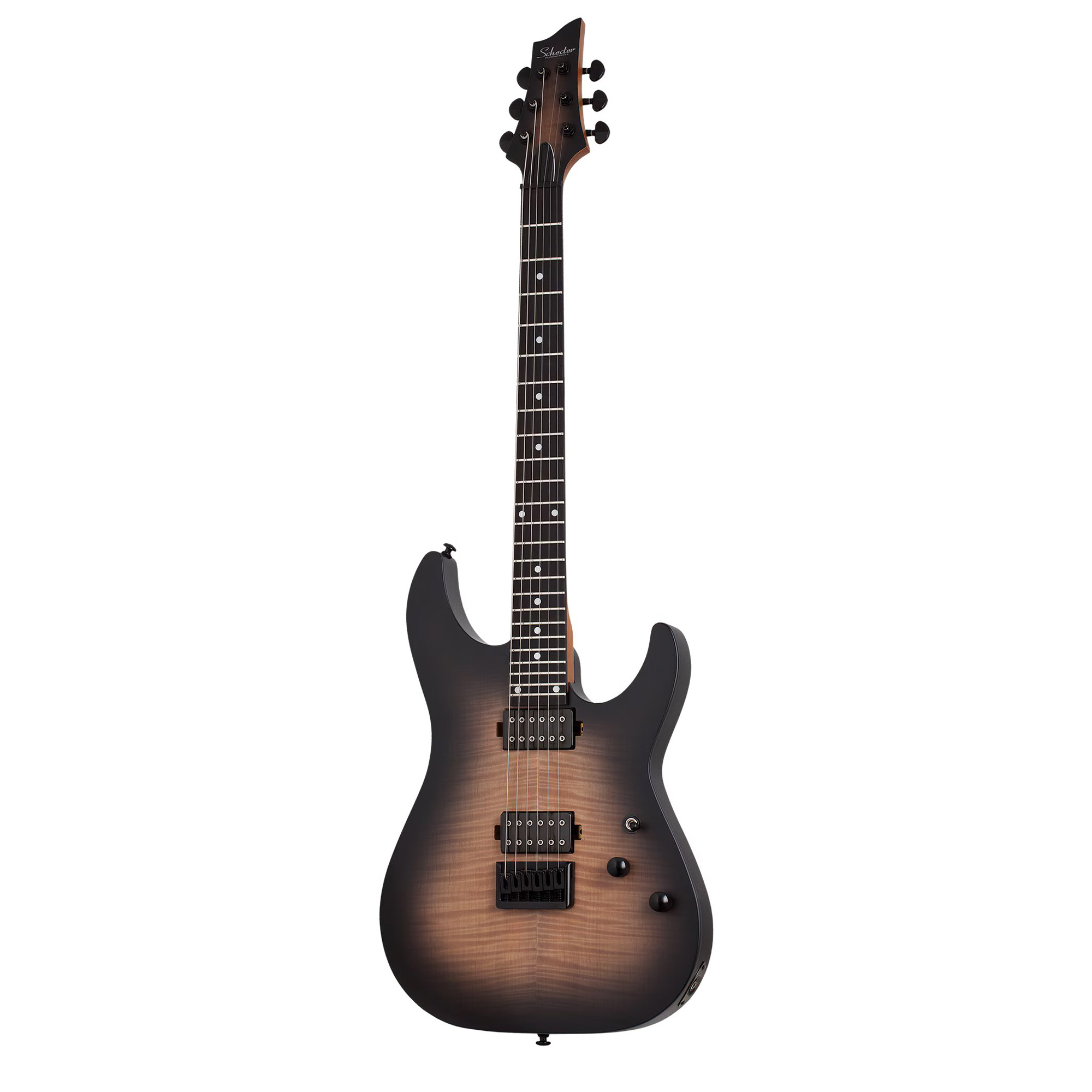 Schecter Electric Guitar C-1 Standard Plus - Ember Burst