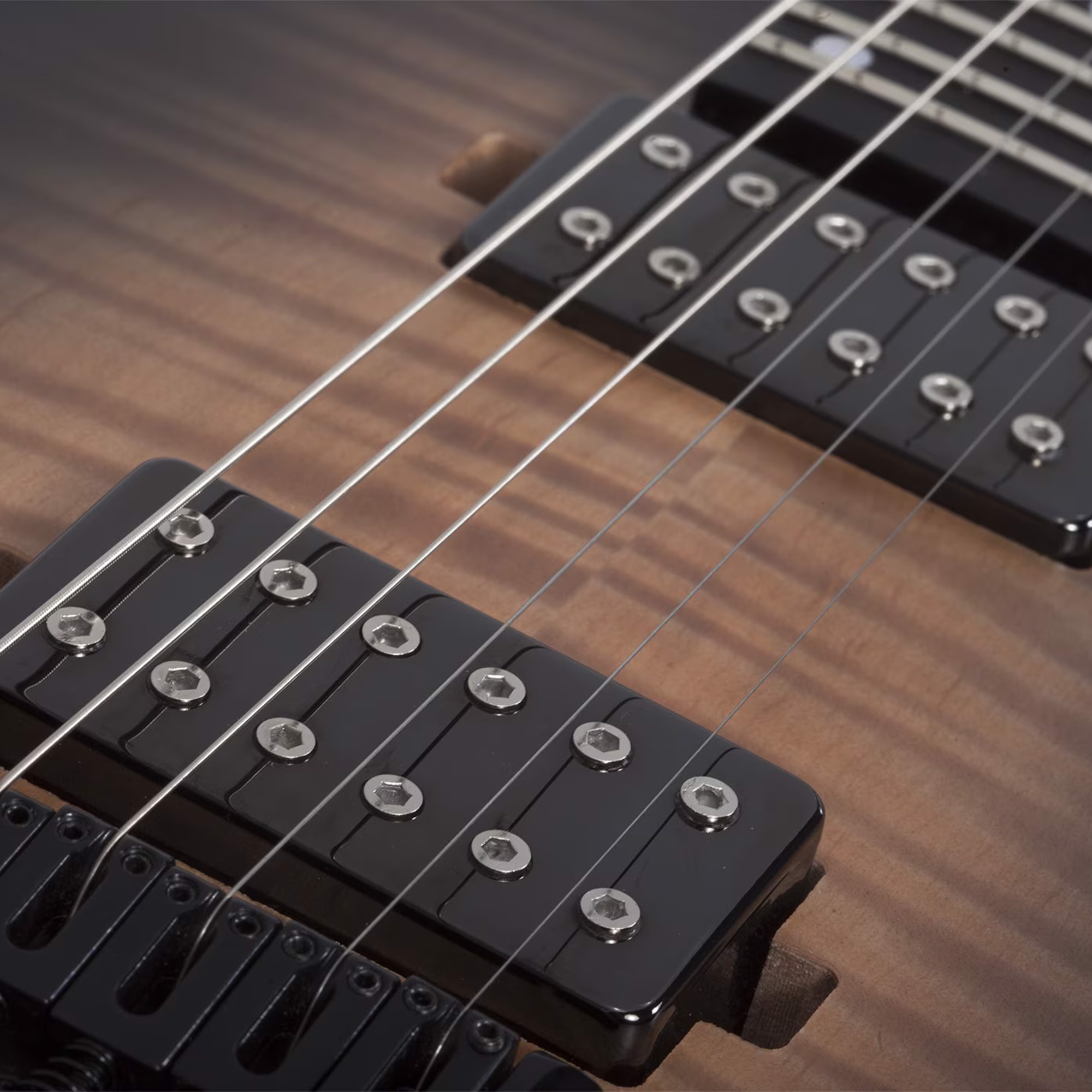 Schecter Electric Guitar C-1 Standard Plus - Ember Burst