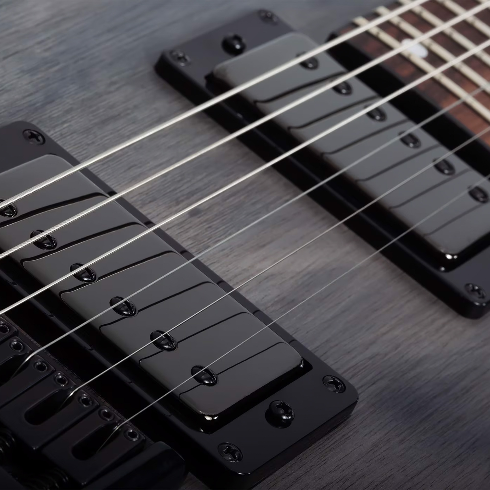 Schecter Electric Guitar C-1 Standard - Charcoal Satin