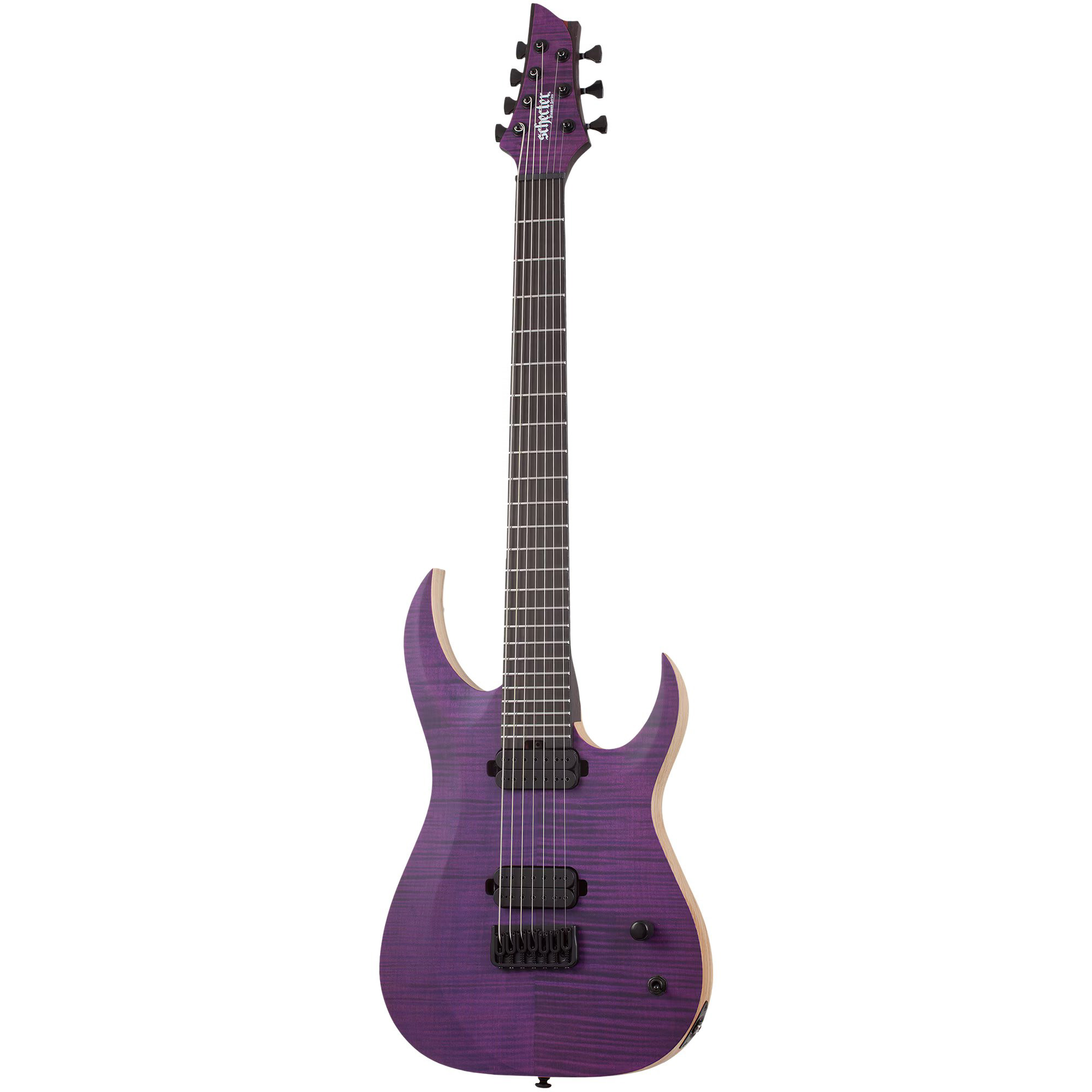 Schecter John Browne Tao 7 Electric Guitar 7 Strings - Satin Trans Purple