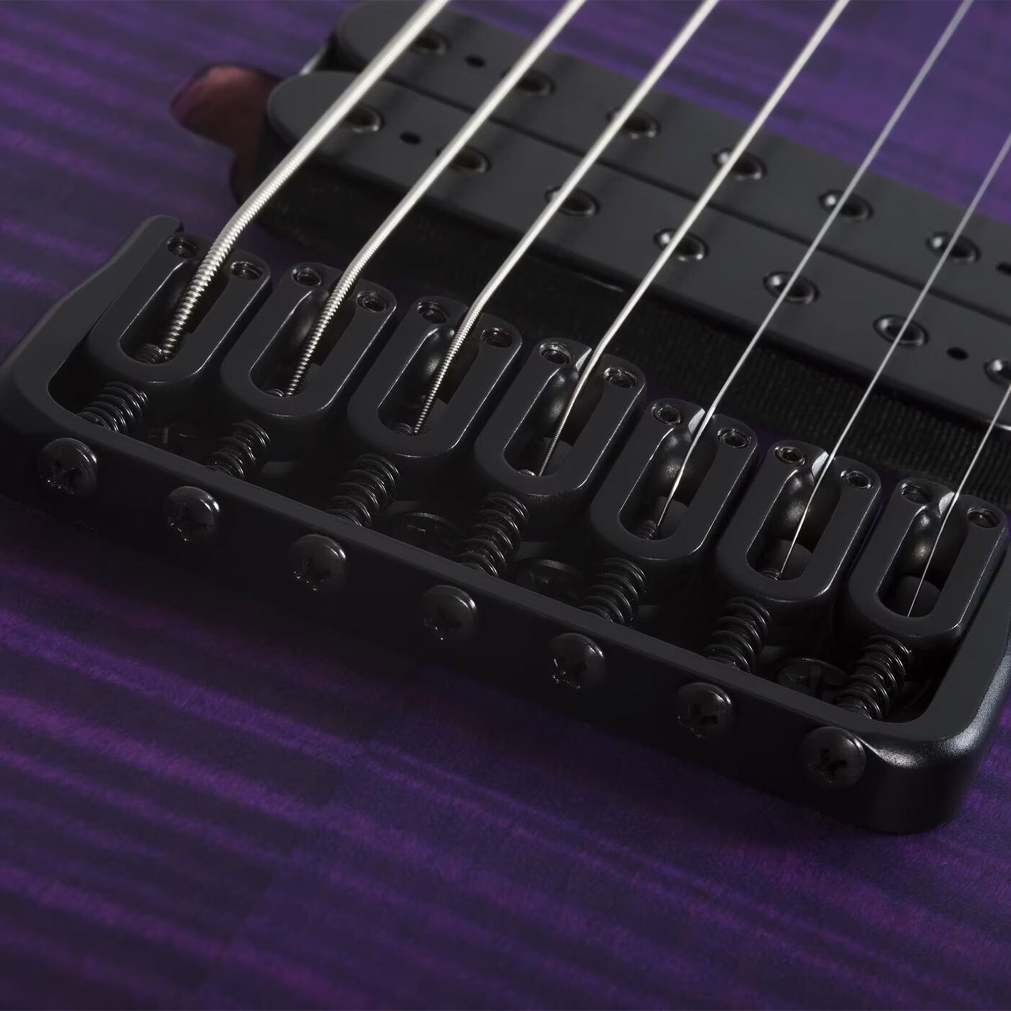 Schecter John Browne Tao 7 Electric Guitar 7 Strings - Satin Trans Purple