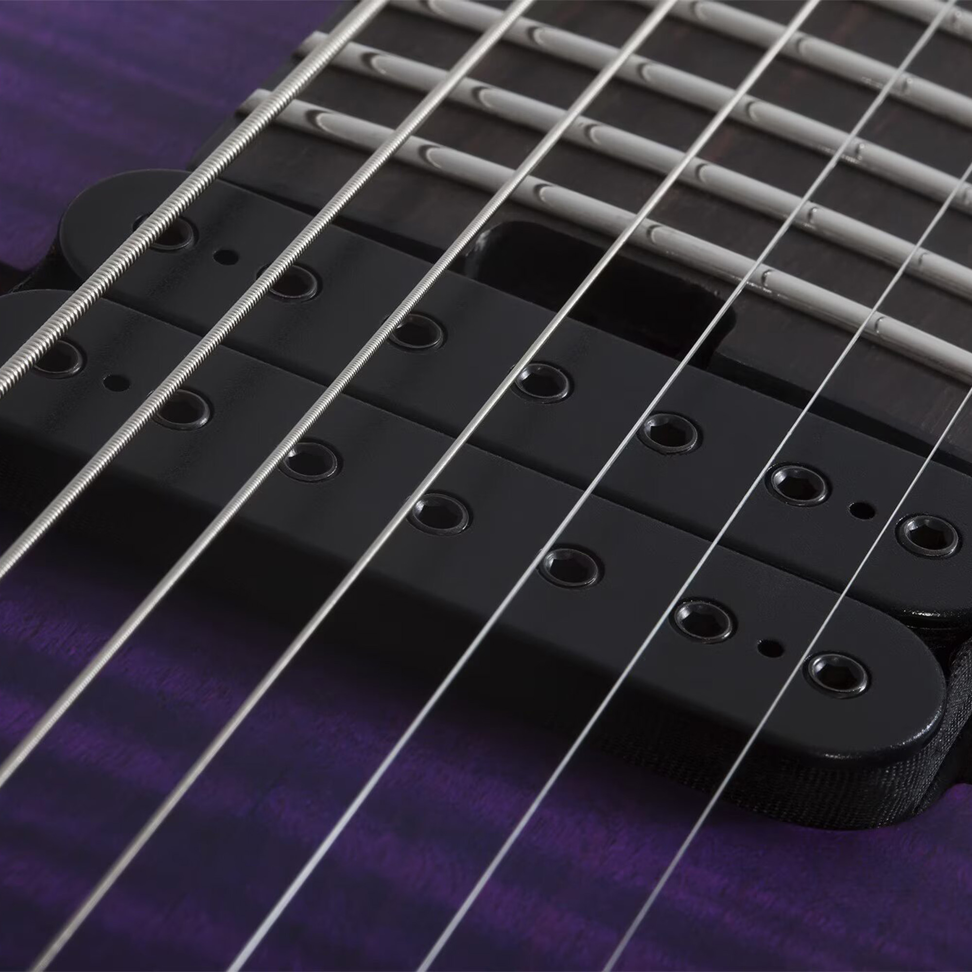 Schecter John Browne Tao 7 Electric Guitar 7 Strings - Satin Trans Purple