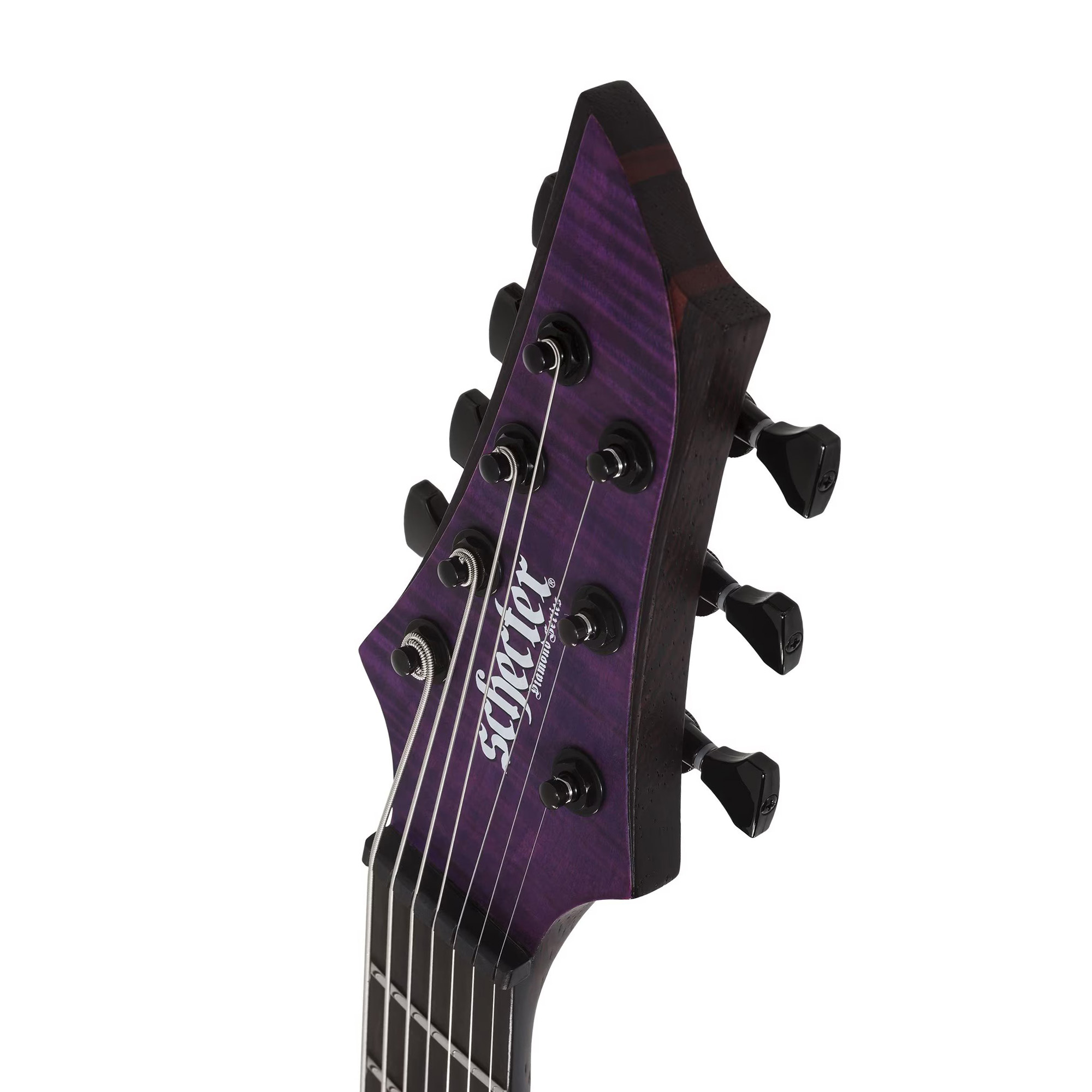 Schecter John Browne Tao 7 Electric Guitar 7 Strings - Satin Trans Purple