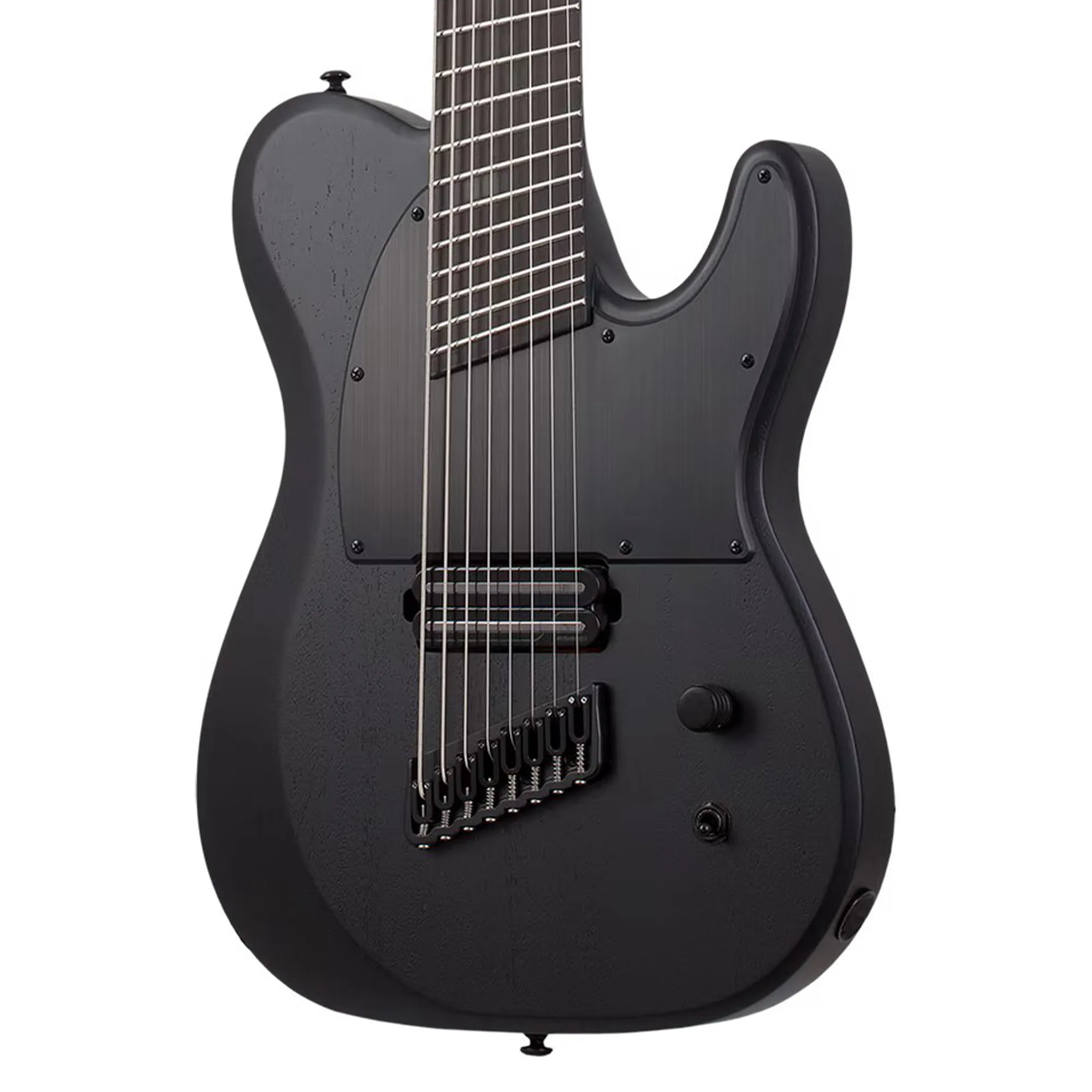Schecter Electric Guitar PT 8 MS Black Ops 8 Strings - Satin Black Open Pore (PRE ORDER)