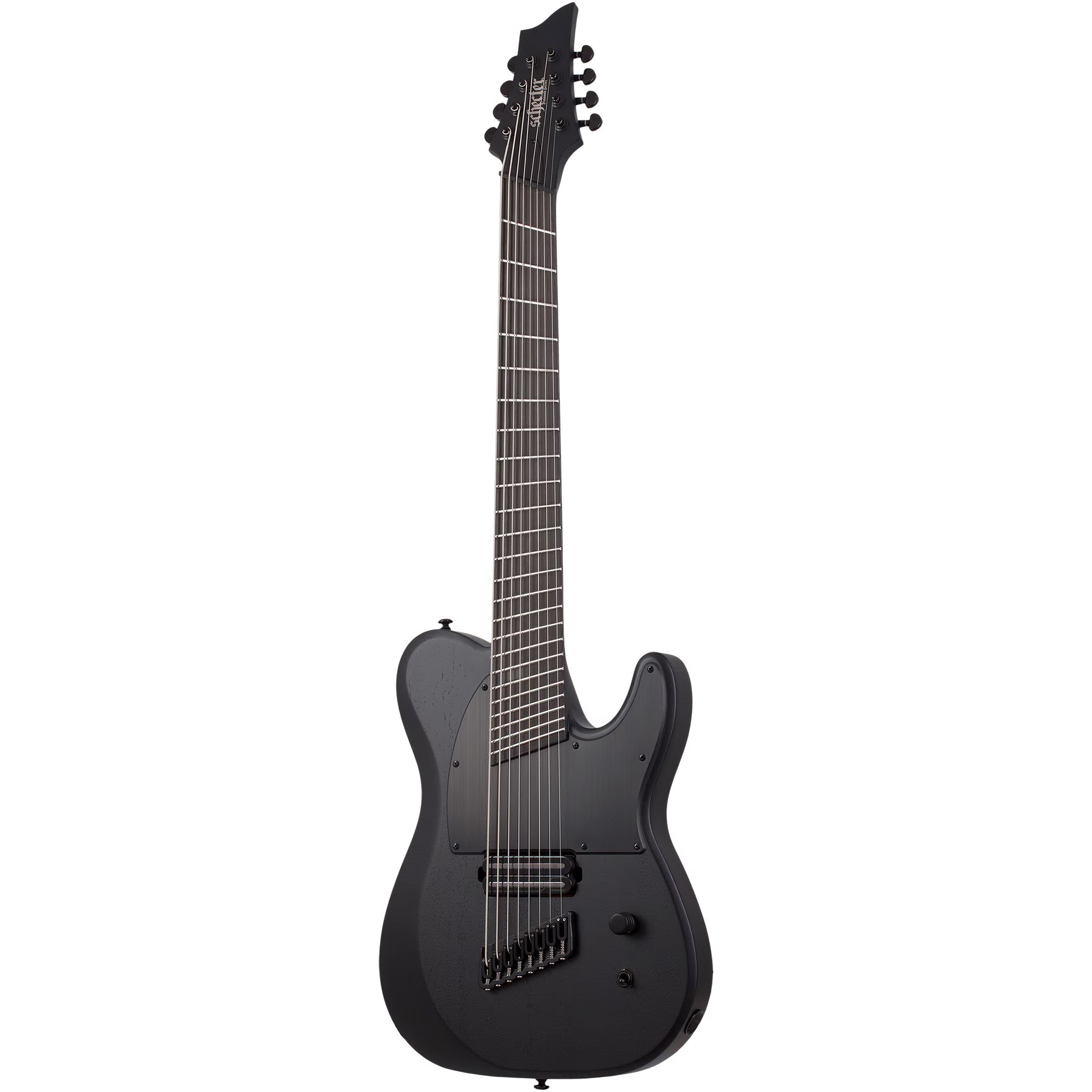 Schecter Electric Guitar PT 8 MS Black Ops 8 Strings - Satin Black Open Pore (PRE ORDER)