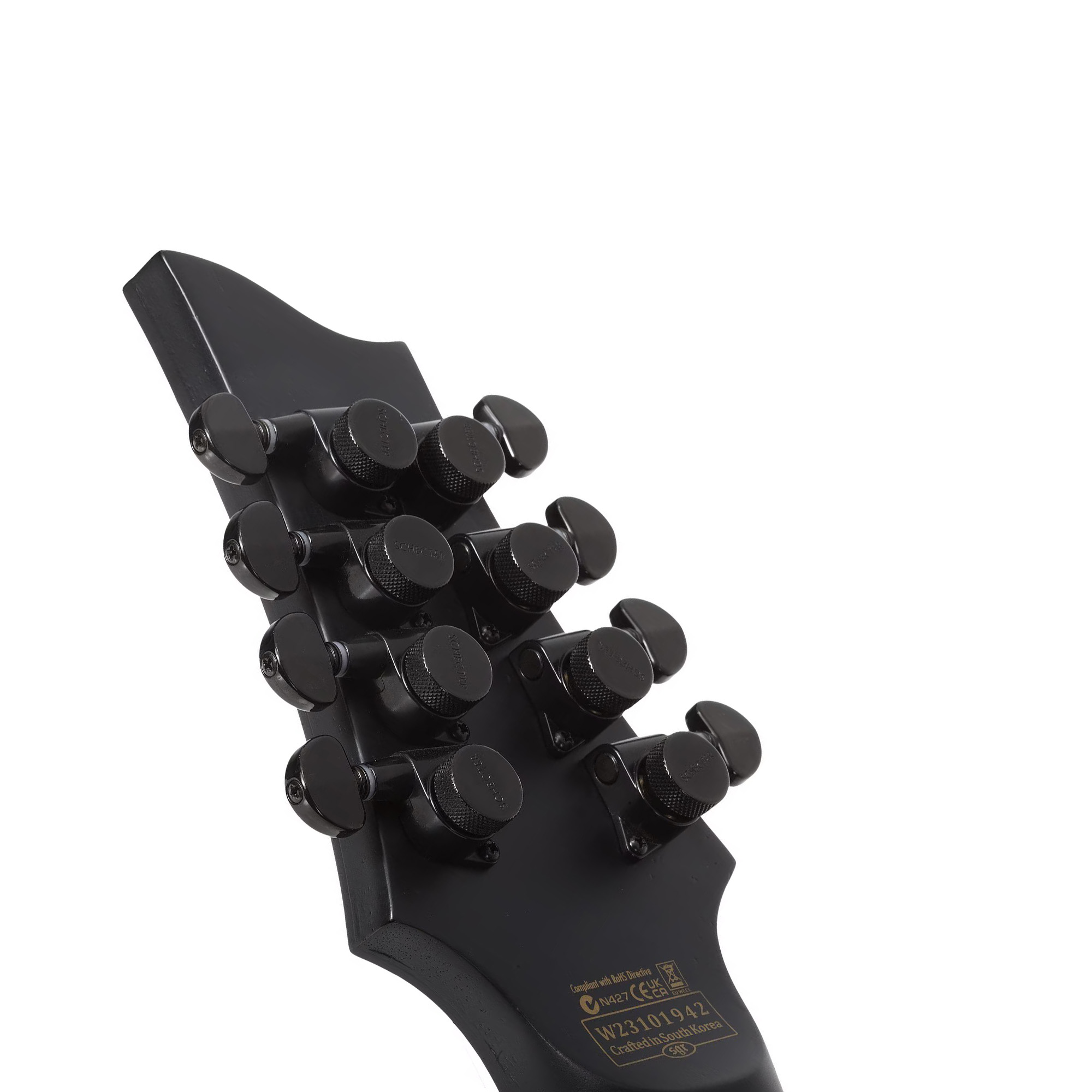 Schecter Electric Guitar PT 8 MS Black Ops 8 Strings - Satin Black Open Pore (PRE ORDER)
