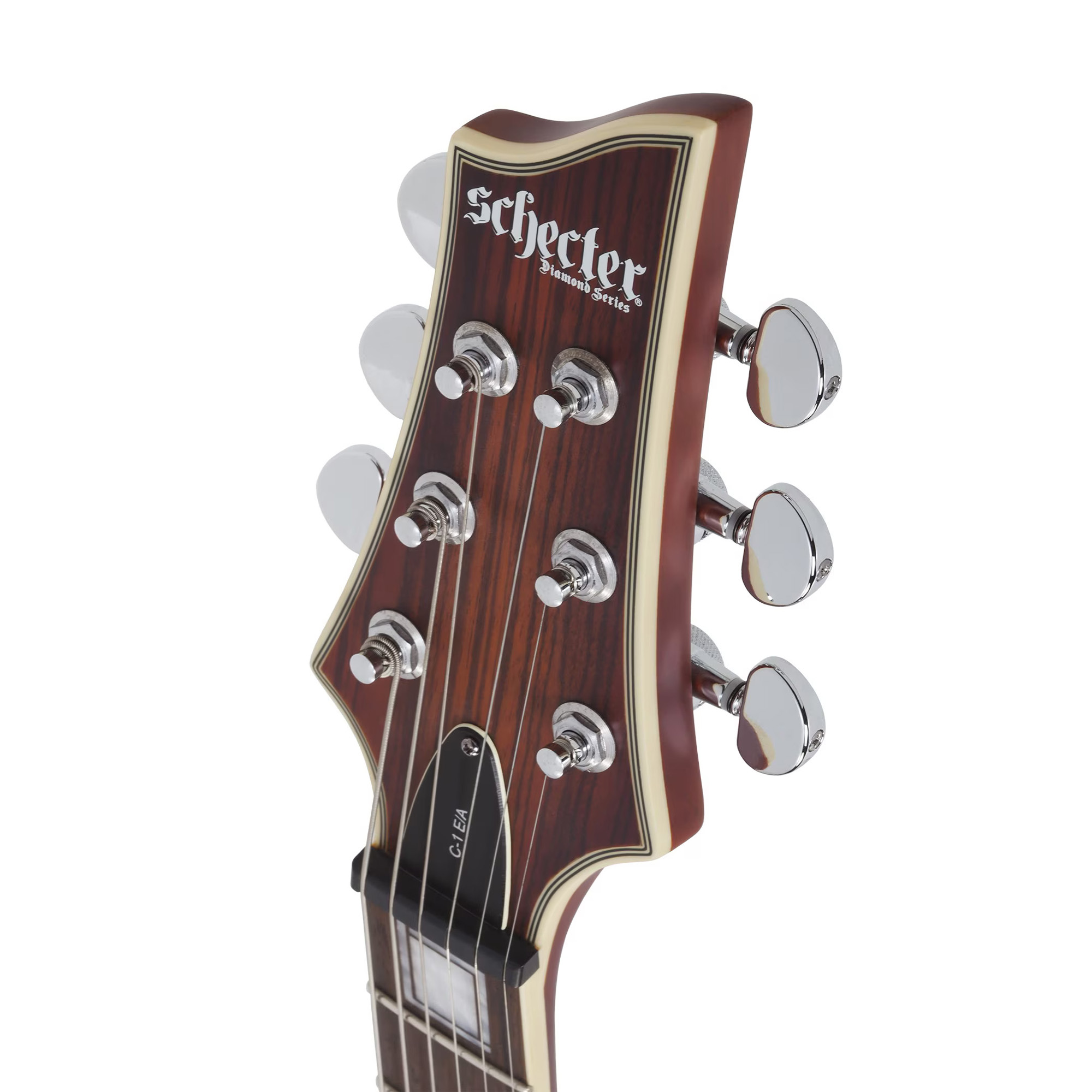 Schecter C-1 E/A Classic Semi Hollowbody Electric Guitar - Faded Vintage Sunburst