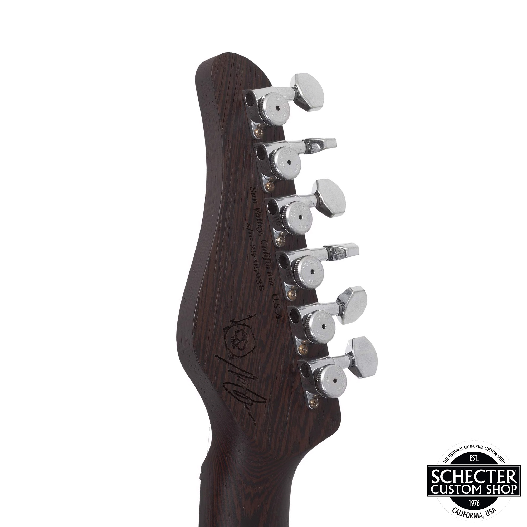 Schecter USA Custom Shop Nick Johnston Traditional HH Electric Guitar - Atomic Mercury