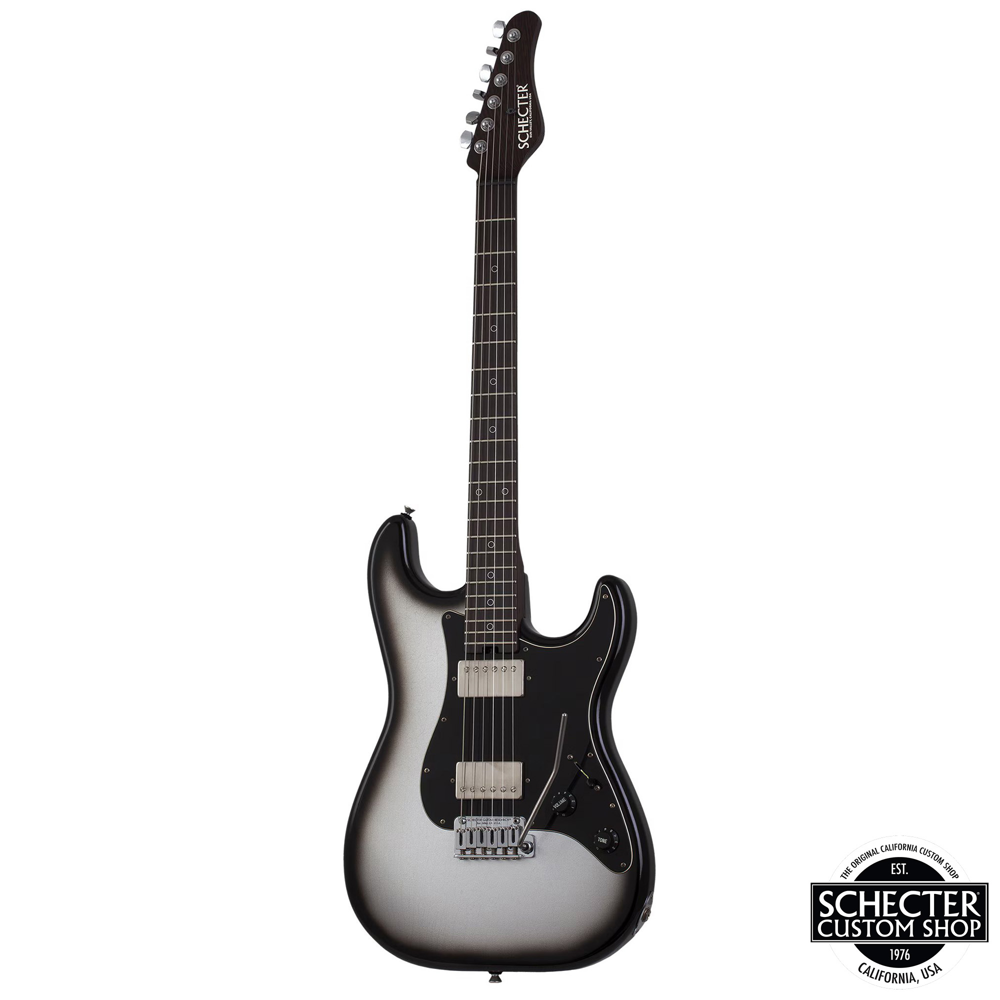 Schecter USA Custom Shop Nick Johnston Traditional HH Electric Guitar - Atomic Mercury