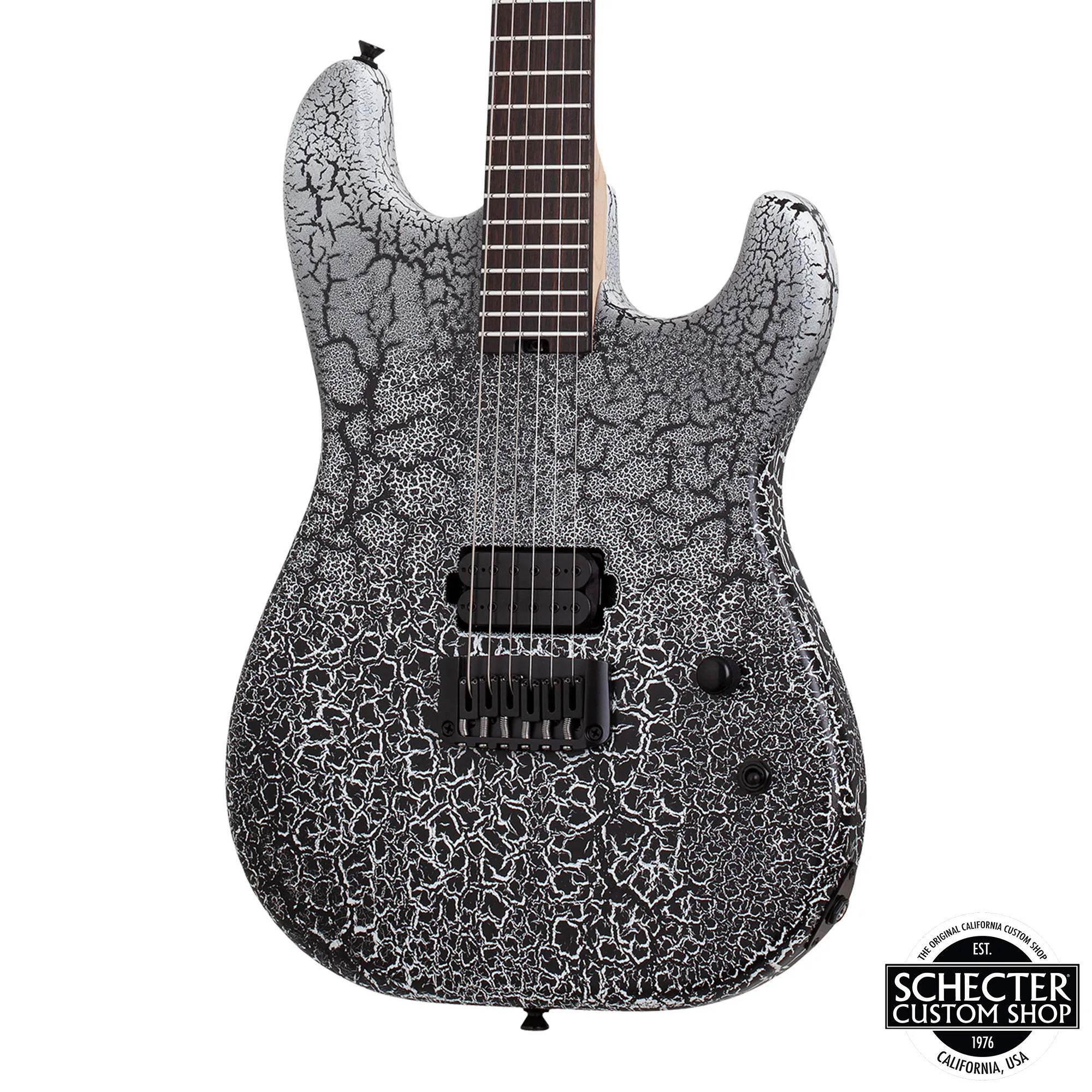 Schecter USA Custom Shop Zenith John Browne Signature – Fracture White