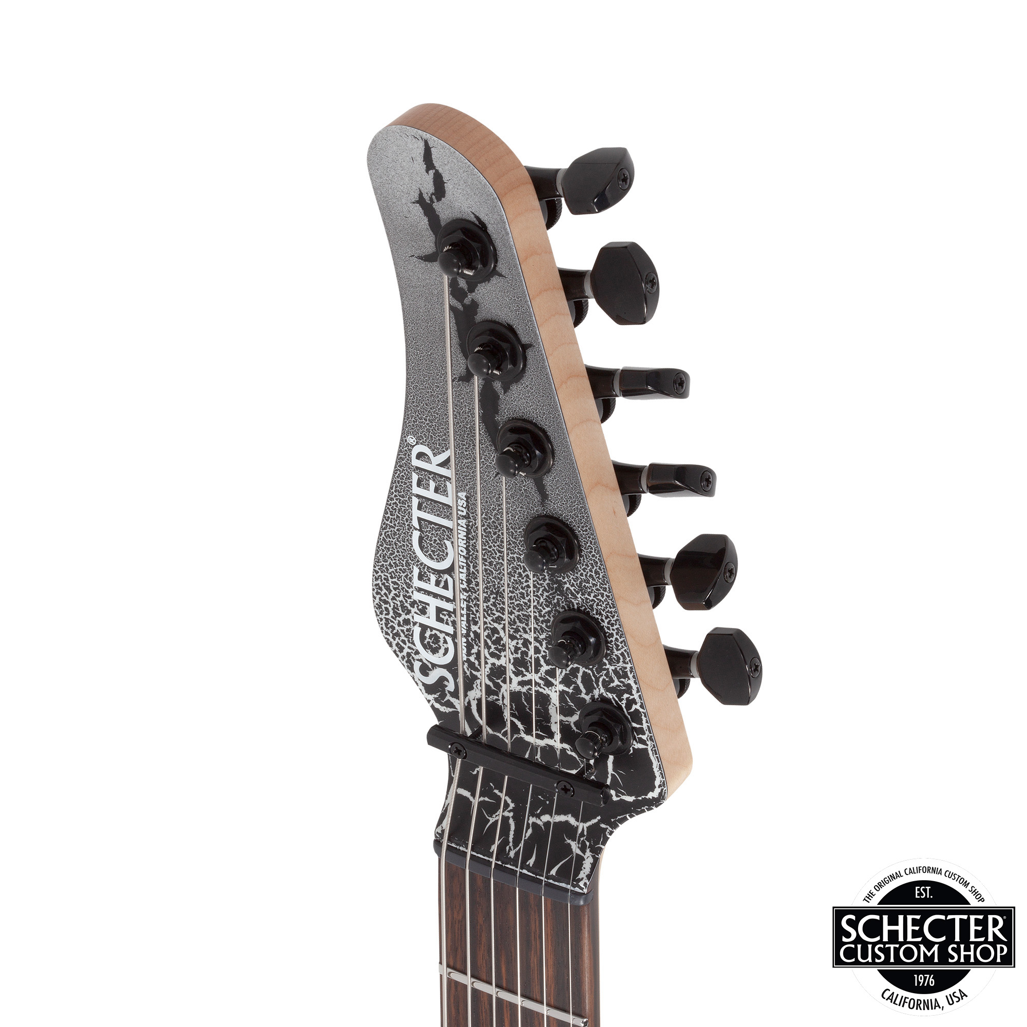 Schecter USA Custom Shop Zenith John Browne Signature – Fracture White
