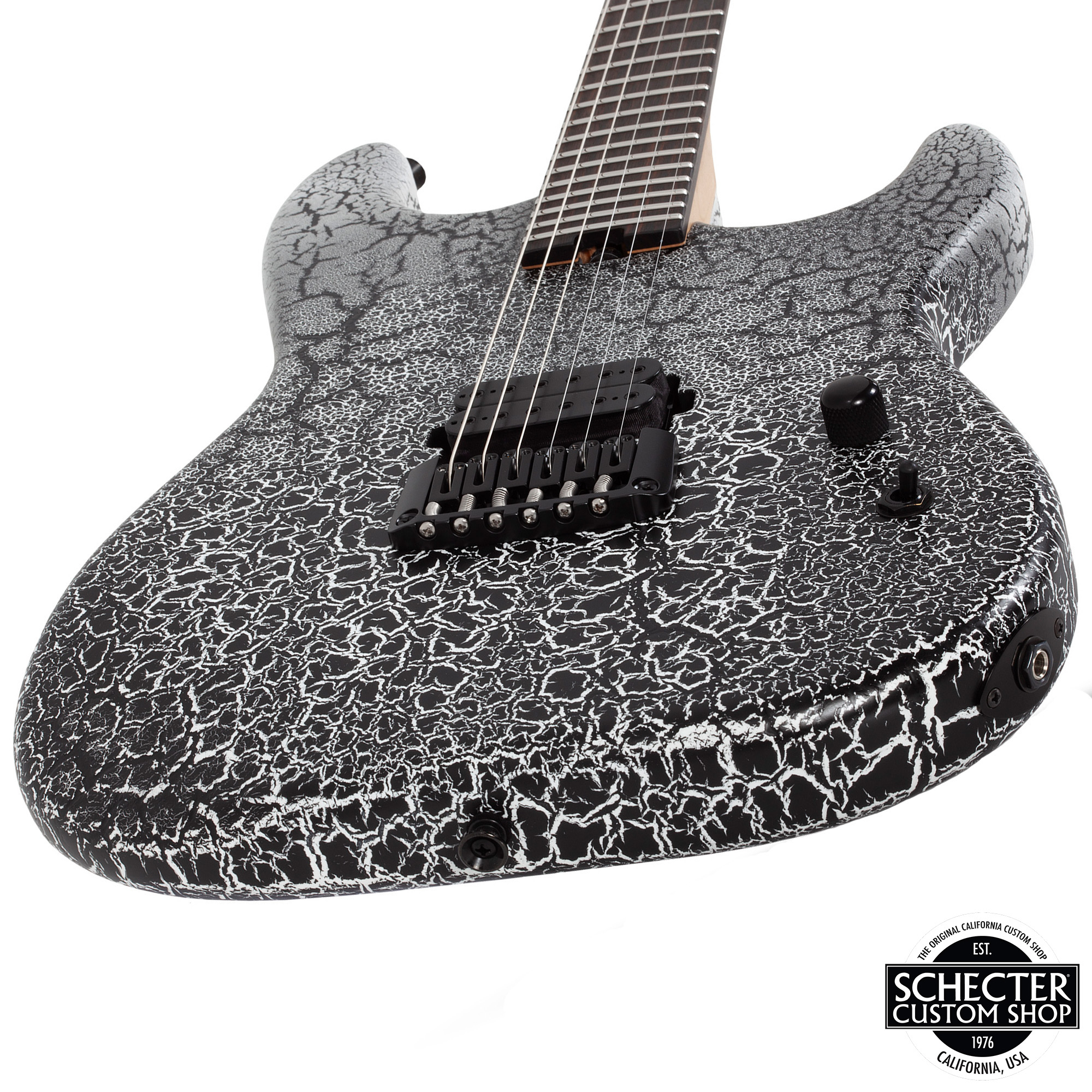 Schecter USA Custom Shop Zenith John Browne Signature – Fracture White