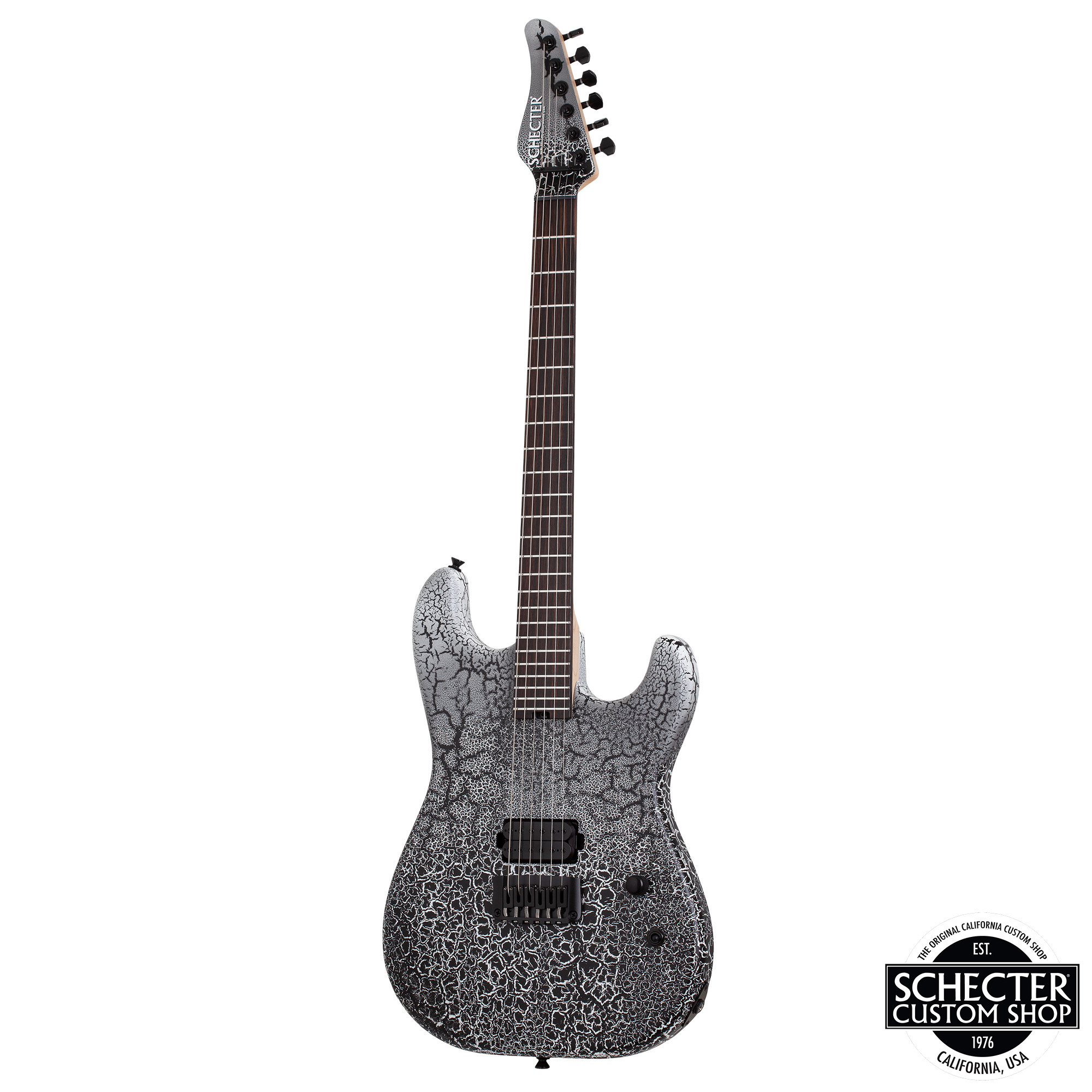 Schecter USA Custom Shop Zenith John Browne Signature – Fracture White