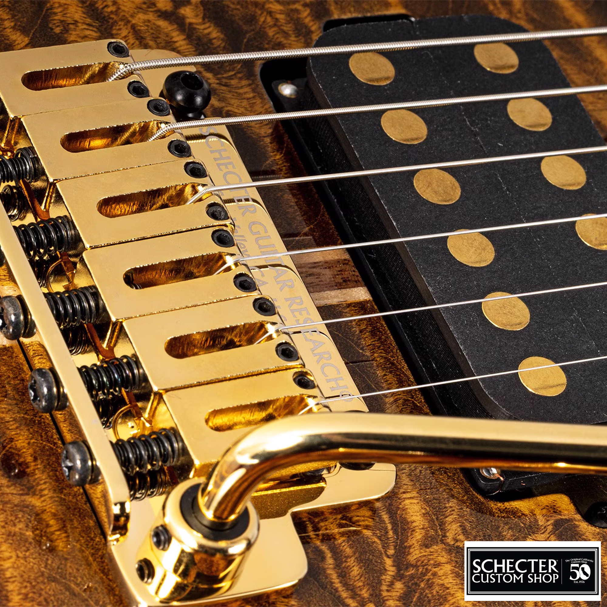 Schecter USA Custom Shop CET 50th Electric Guitar - Golden Anniversary