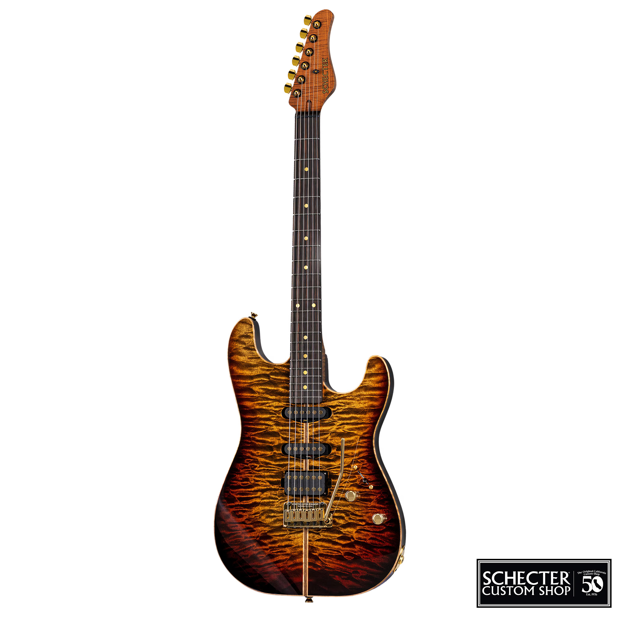 Schecter USA Custom Shop CET 50th Electric Guitar - Golden Anniversary