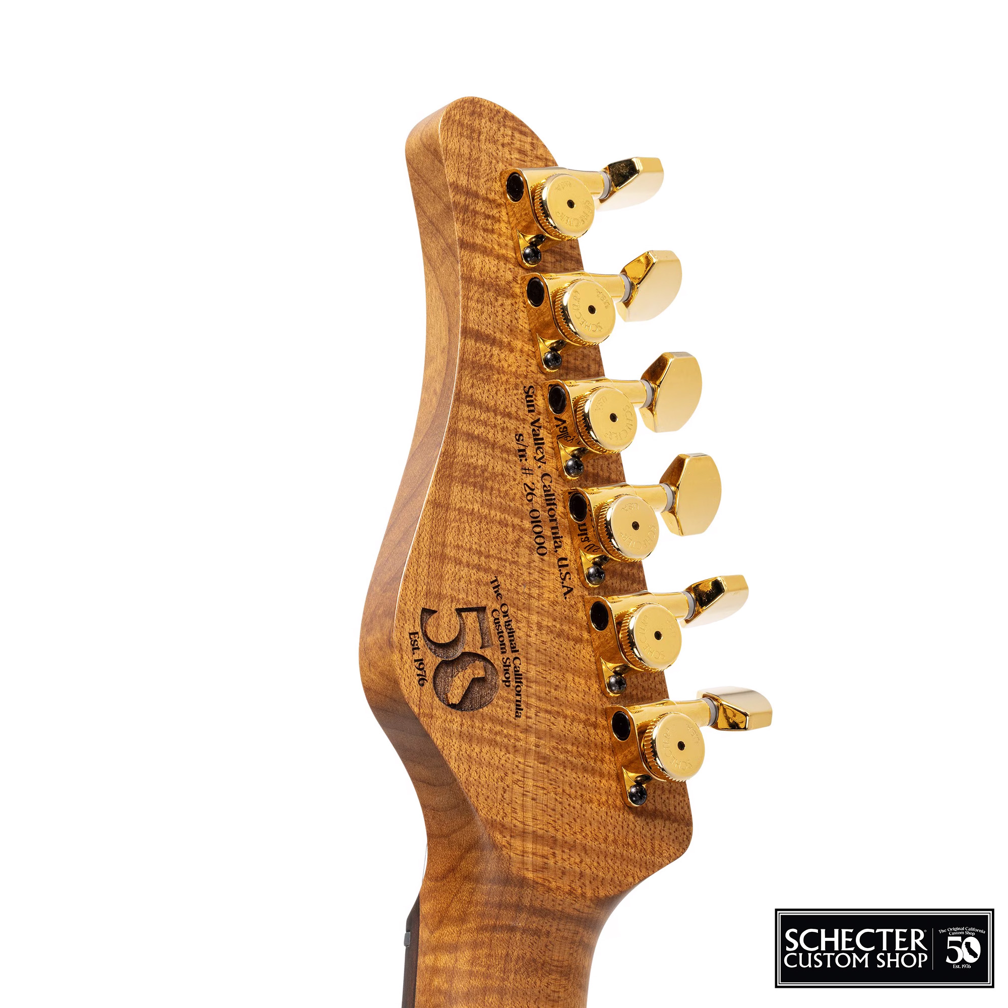 Schecter USA Custom Shop CET 50th Electric Guitar - Golden Anniversary