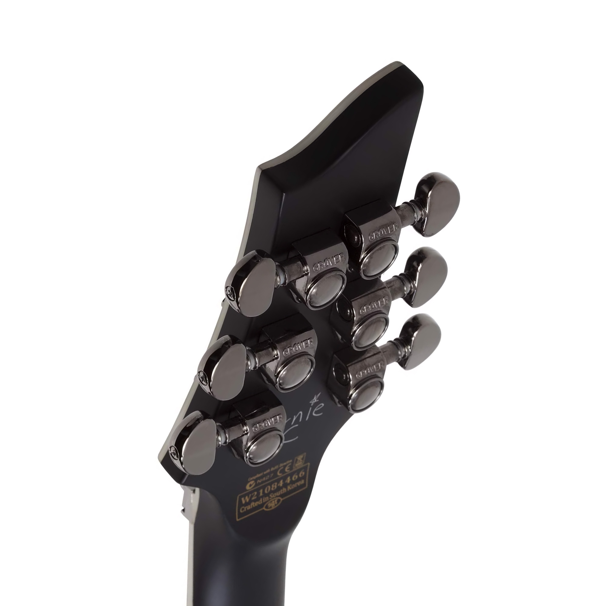 Schecter Electric Guitar Ernie C C-1 - Black Reign