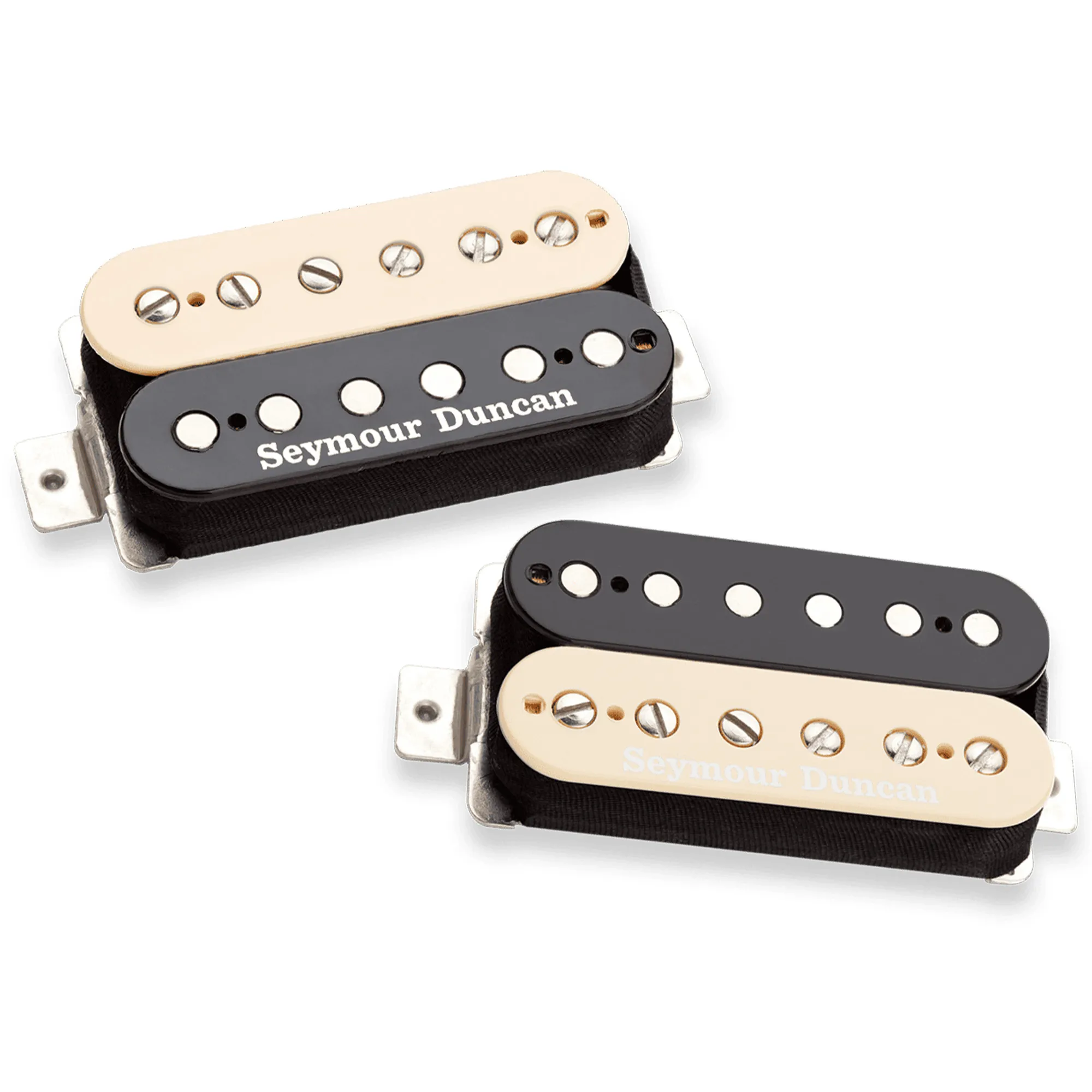 Seymour Duncan 11108-13-Z Hot Rodded Humbucker Pickup Set - Zebra