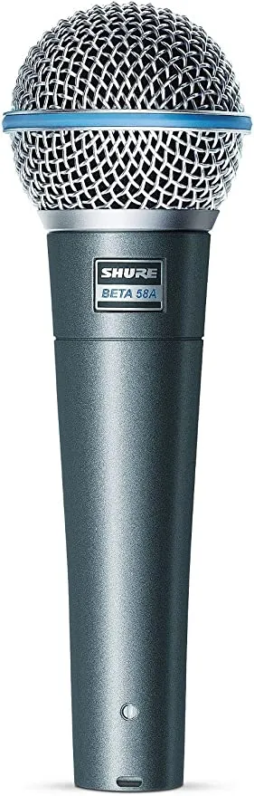 Shure Beta 58A Supercardioid Dynamic Vocal Microphone