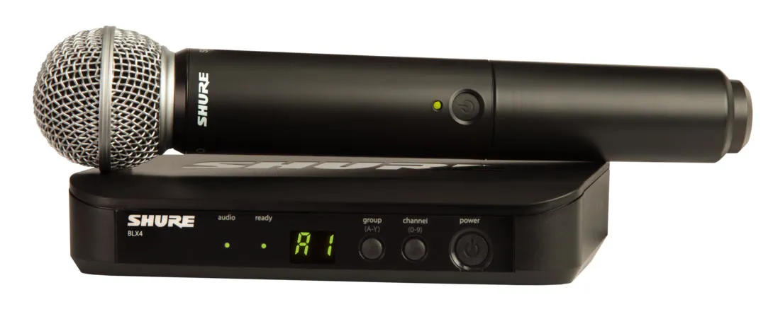 Shure BLX24-SM58X-K14 Wireless Handheld Microphone System BLX24-SM58 - J11 Band