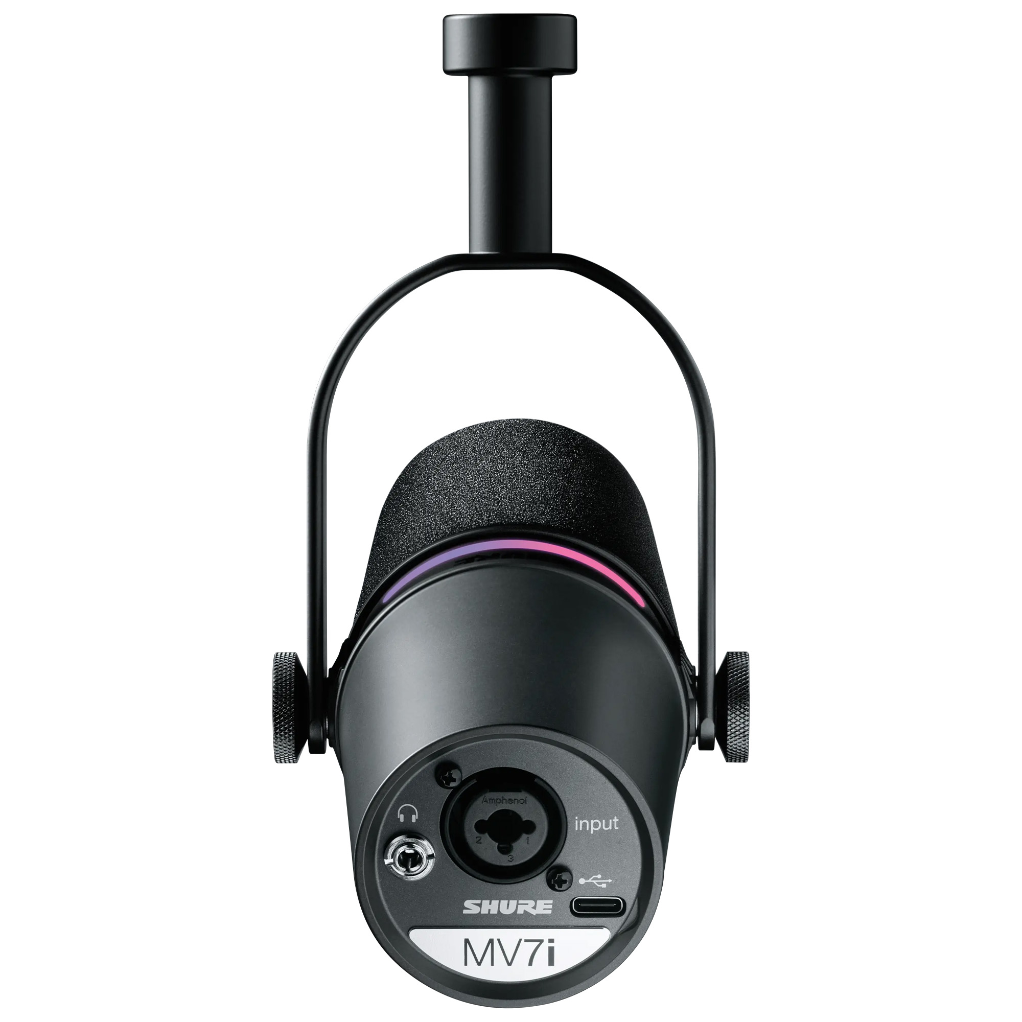 Shure MV7I Smart Mic and Interface Microphone - Black
