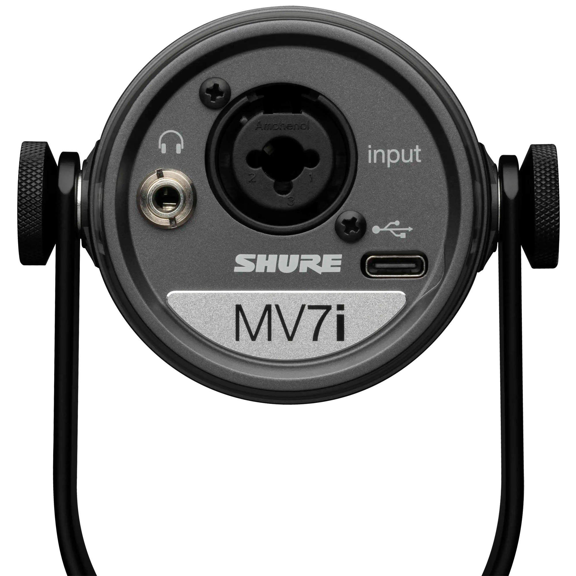 Shure MV7I Smart Mic and Interface Microphone - Black
