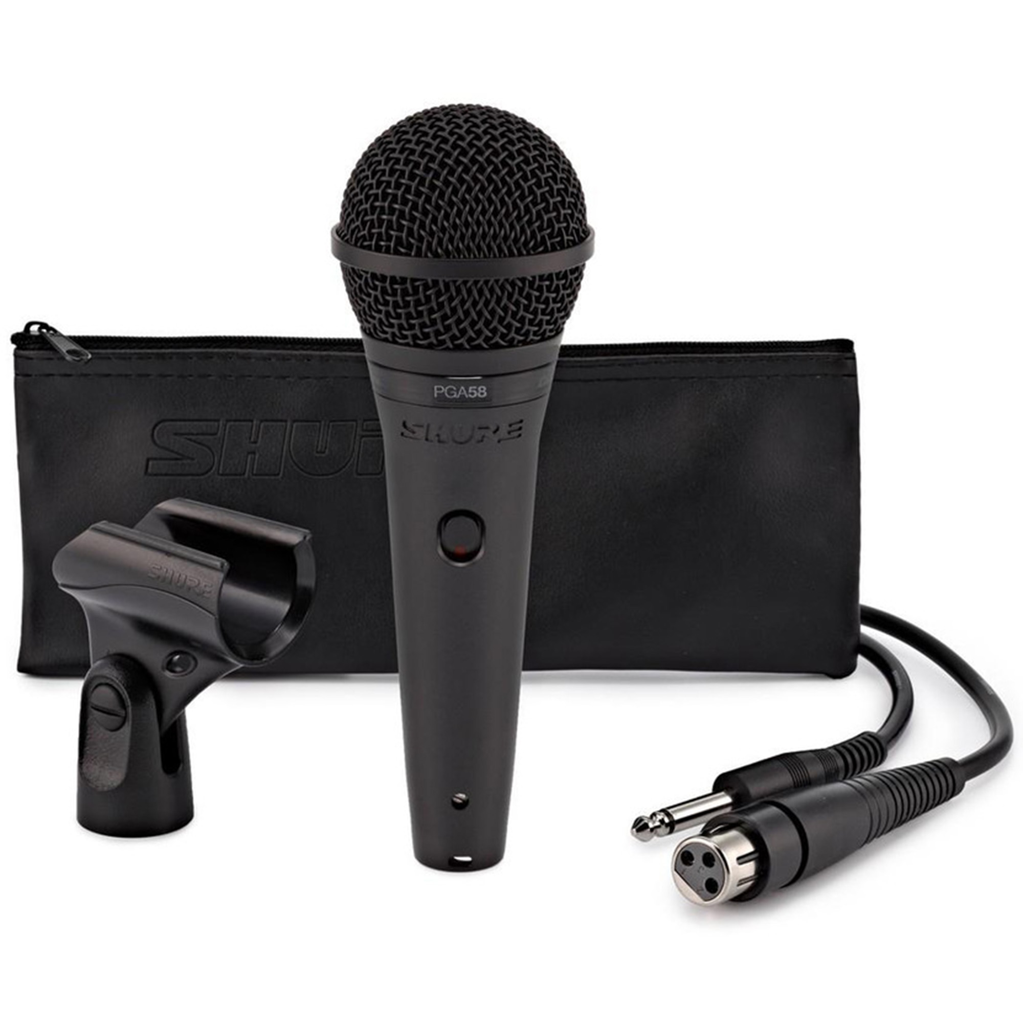 Shure PGA58-XLR-E Handheld Microphone with 15ft - XLR Cable