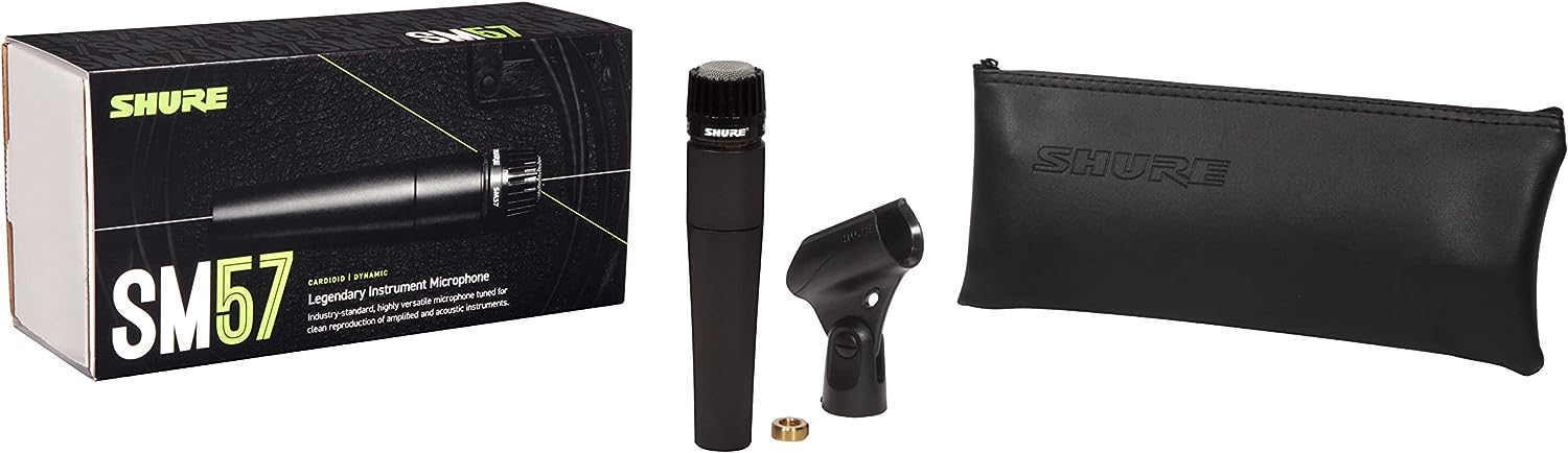 Shure SM57-LCE-X Cardioid Dynamic Instrument Microphone
