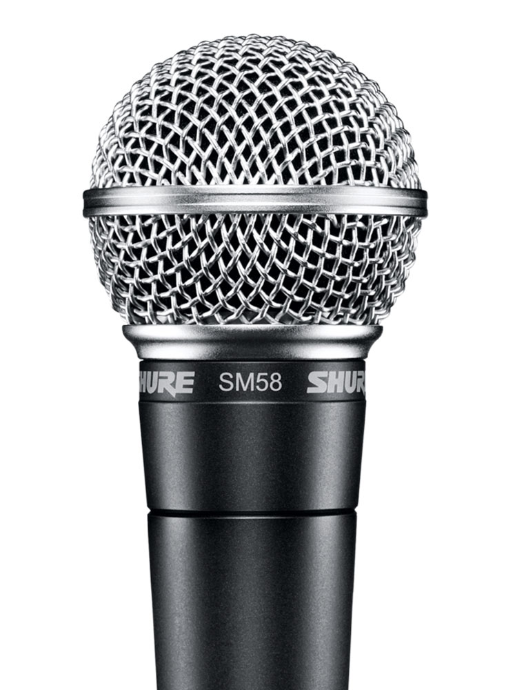 Shure SM58-LCE-X Cardioid Dynamic Vocal Microphone SM58