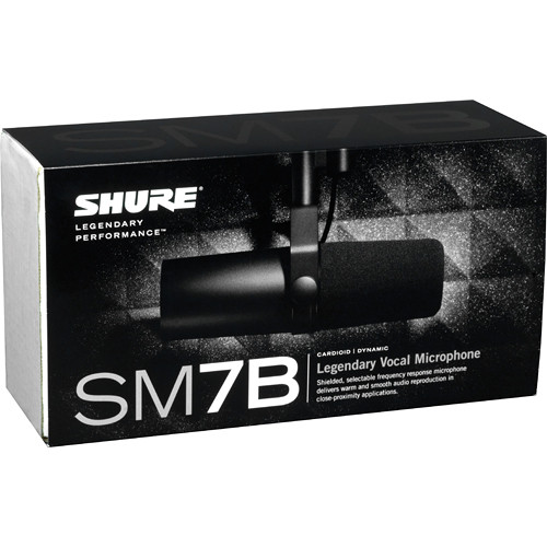 Shure SM7B Cardioid Dynamic Vocal Microphone