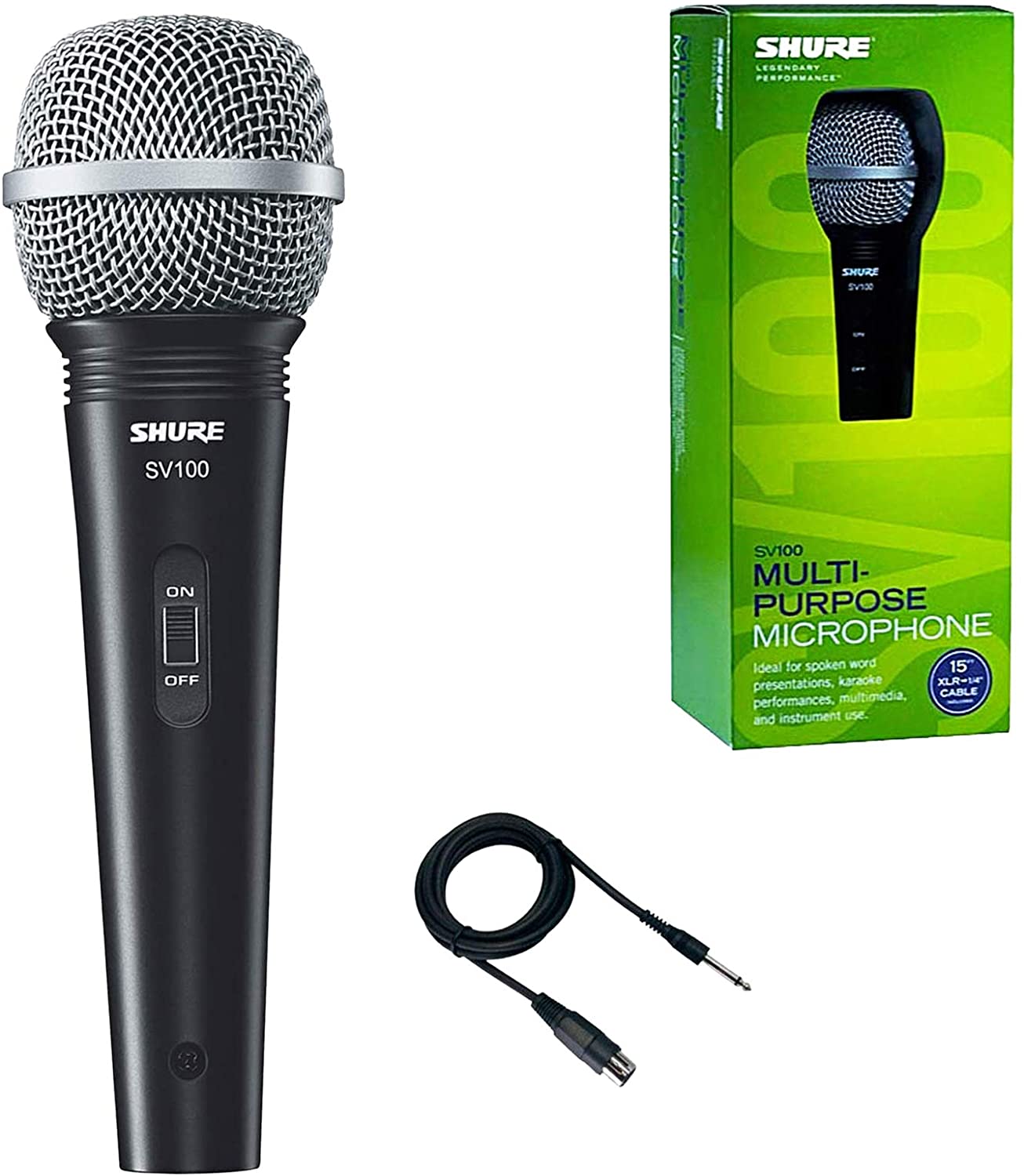 Shure SV100 Dynamic Microphone with Switch