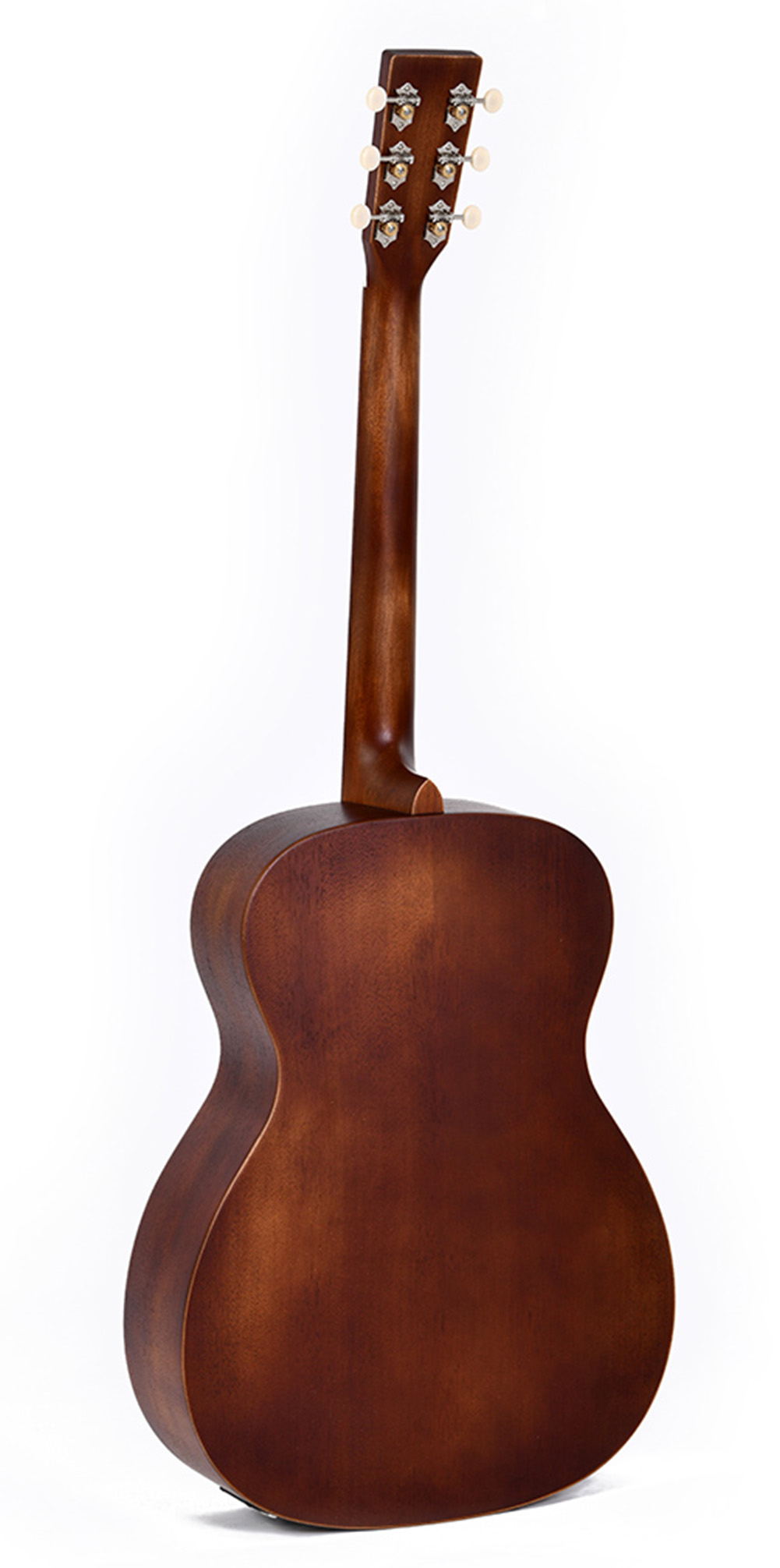Sigma 000-14 Fret Solid Mahogany Semi Acoustic Guitar Distressed Satin - Mahogany