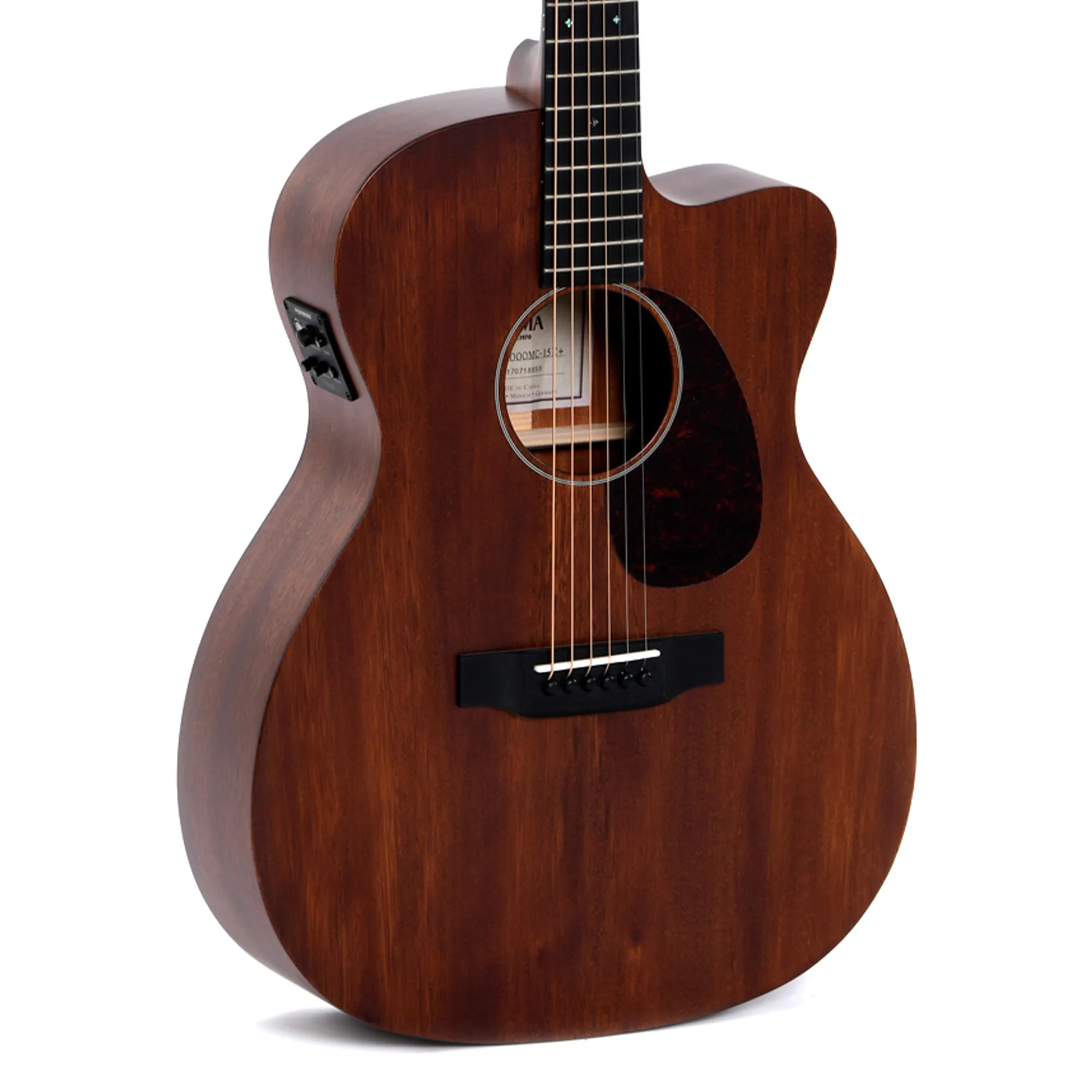 Sigma 000MC-15E Cutaway Semi Acoustic Guitar - Mahogany