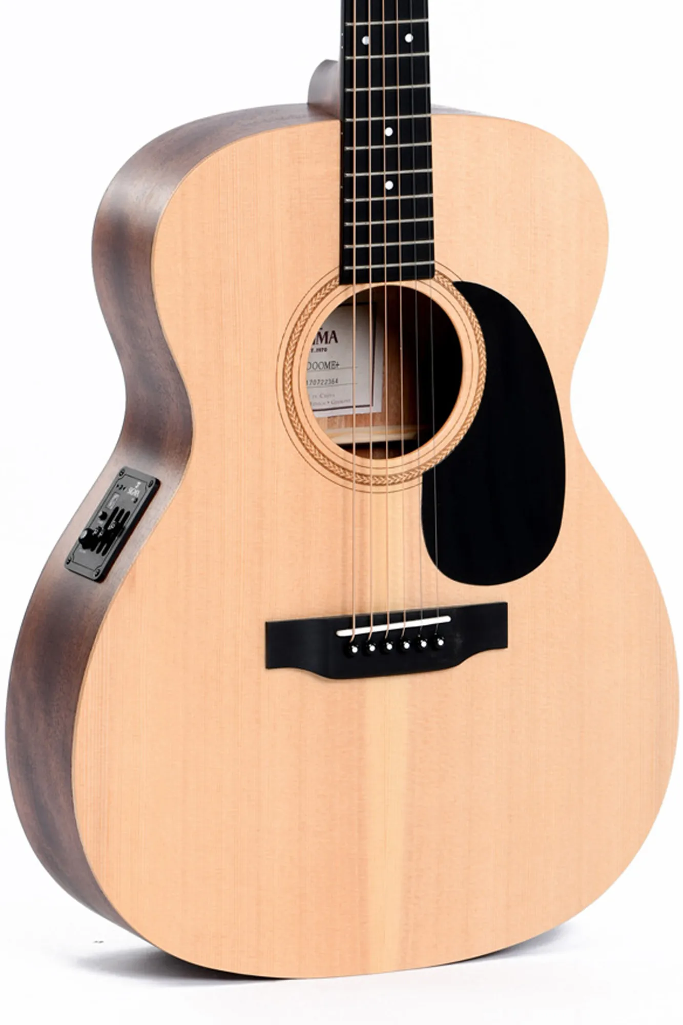 Sigma 000-14 Fret Solid Top Sitka Spruce Semi Acoustic Guitar - Natural