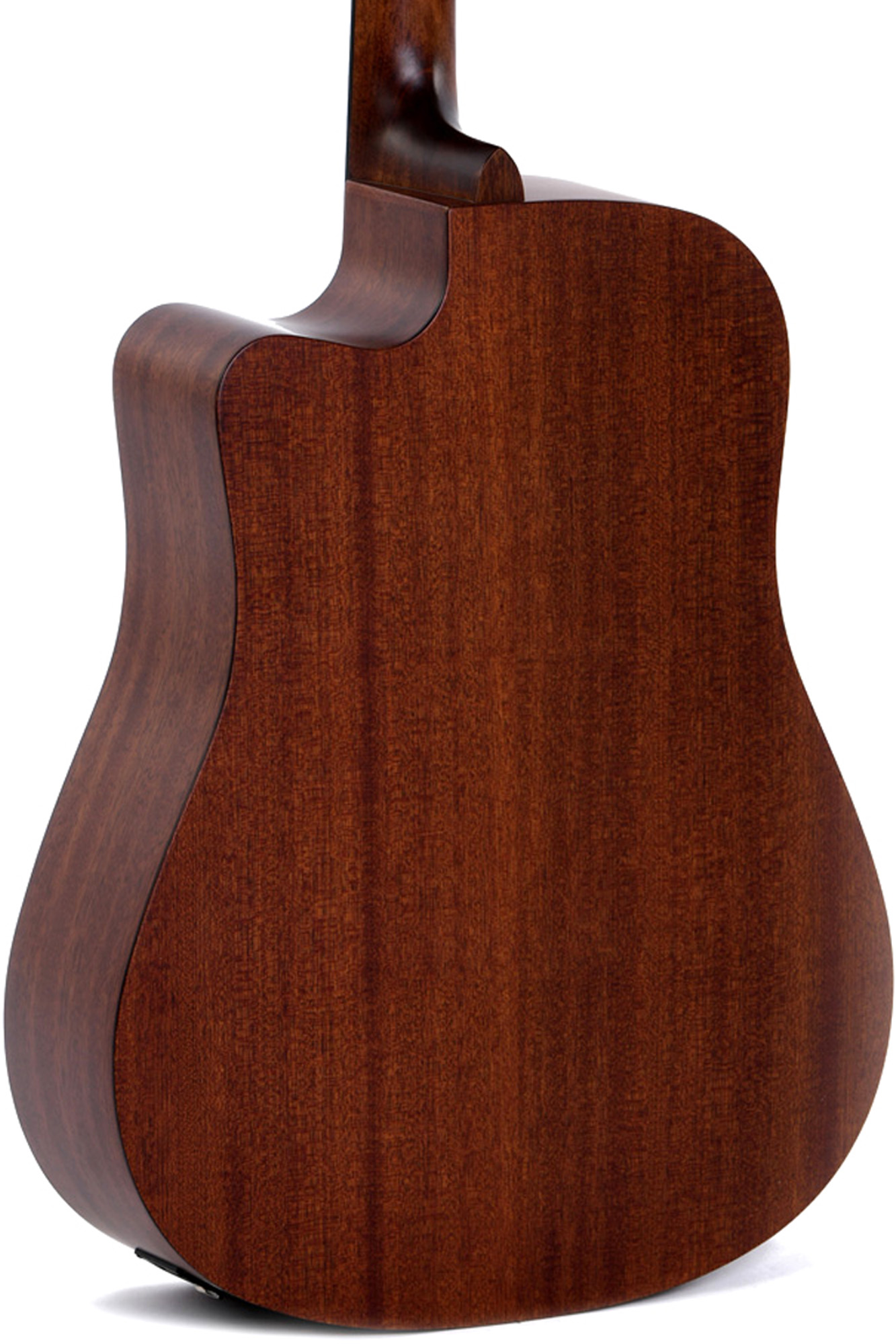 Sigma DMC-15E Cutaway Semi Acoustic Guitar - Mahogany Satin