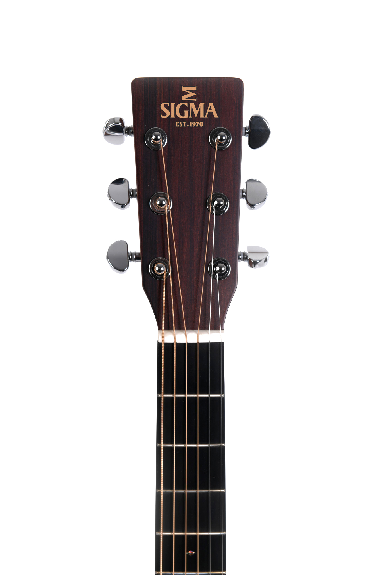 Sigma DMC-15E Cutaway Semi Acoustic Guitar - Mahogany Satin