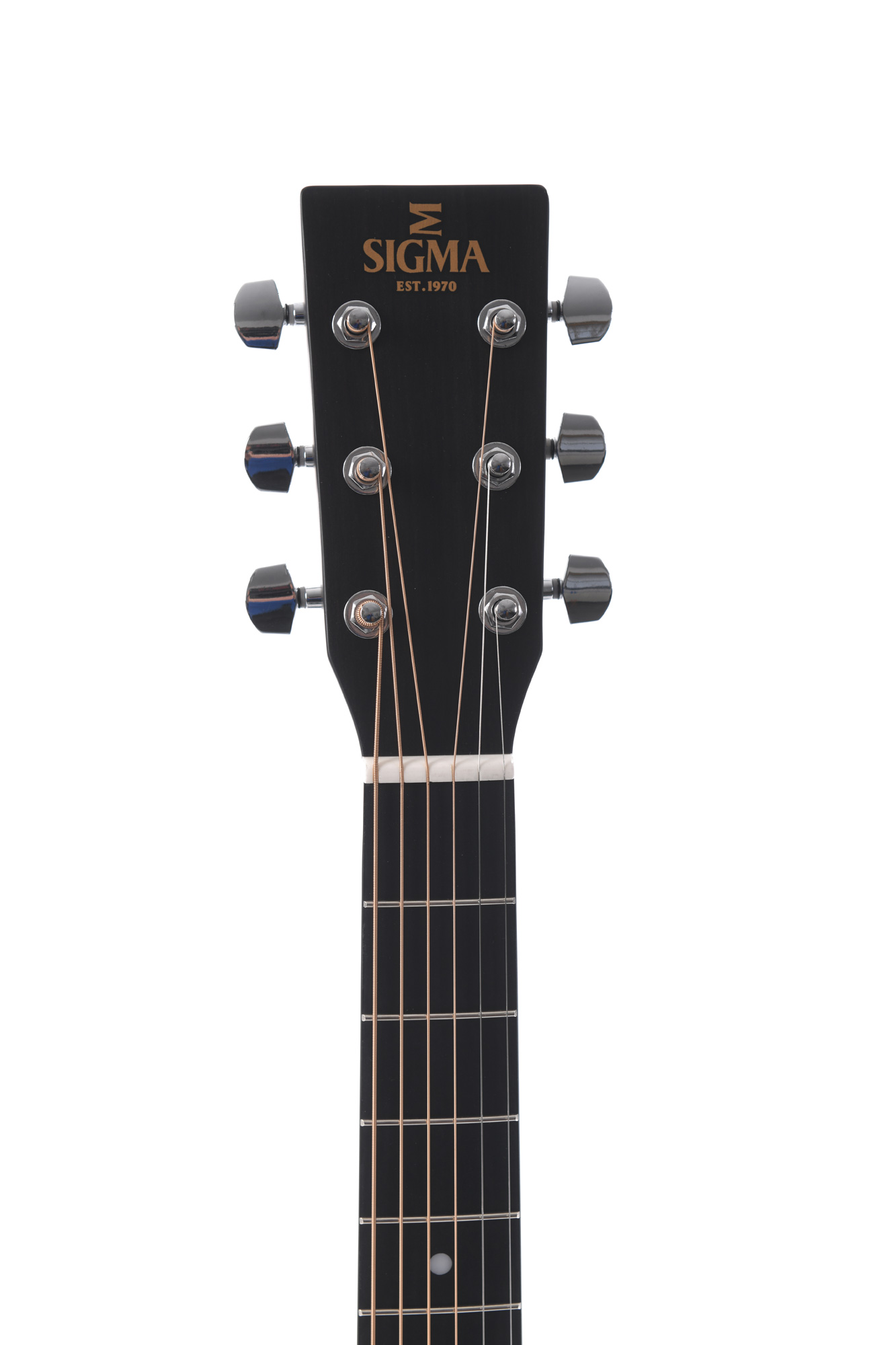 Sigma D-14 Fret Solid Top Sitka Spruce Cutaway Semi Acoustic Guitar - Satin