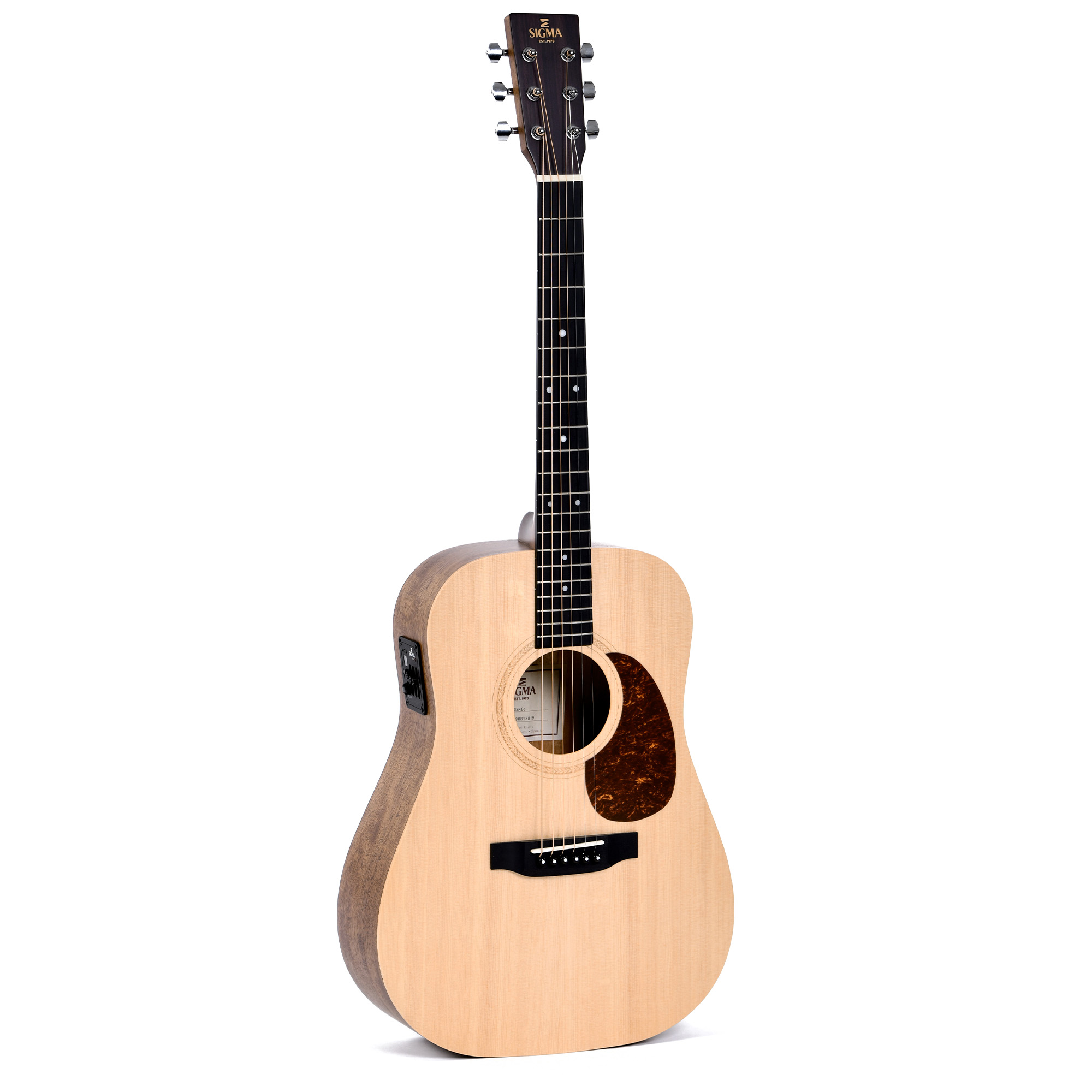 Sigma D Shortscale 14 Fret 000 Semi Acoustic Guitar - Natural