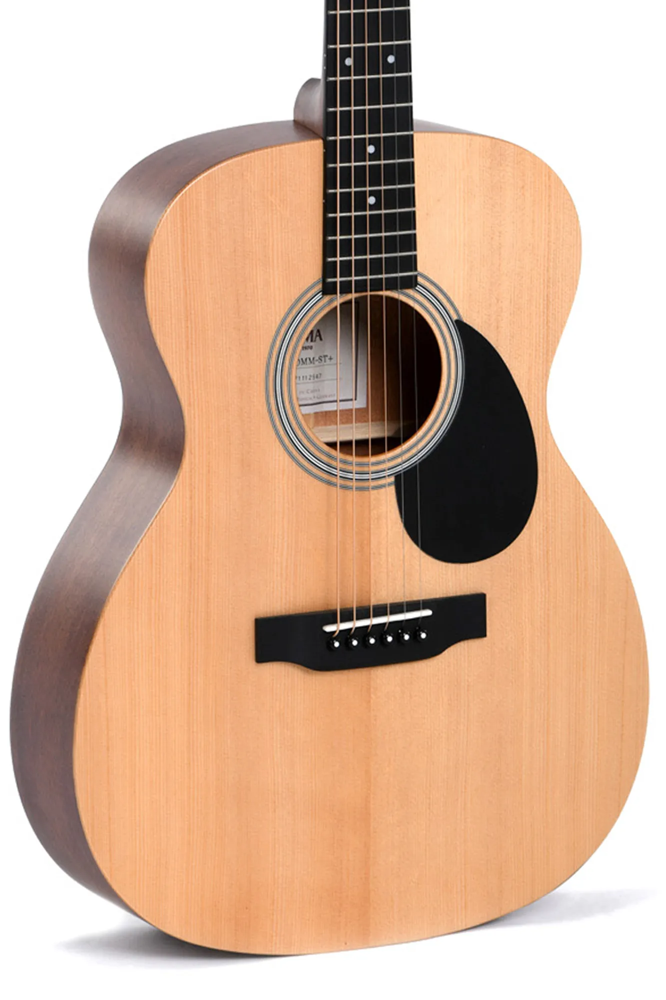 Sigma OM-14 Fret Solid Top Sitka Spruce Acoustic Guitar - Natural