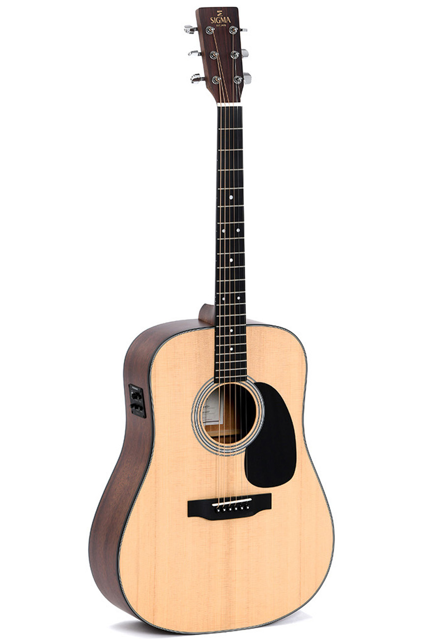 Sigm SDM-STE Solid Semi Acoustic Guitar - Satin