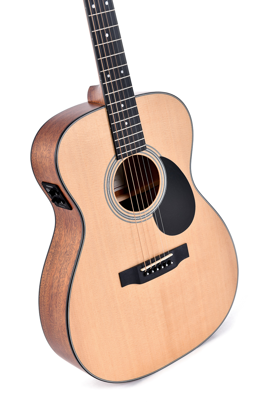 Sigma OM-14 Fret Solid Top Sitka Spruce Semi Acoustic Guitar - Natural - B-Stock