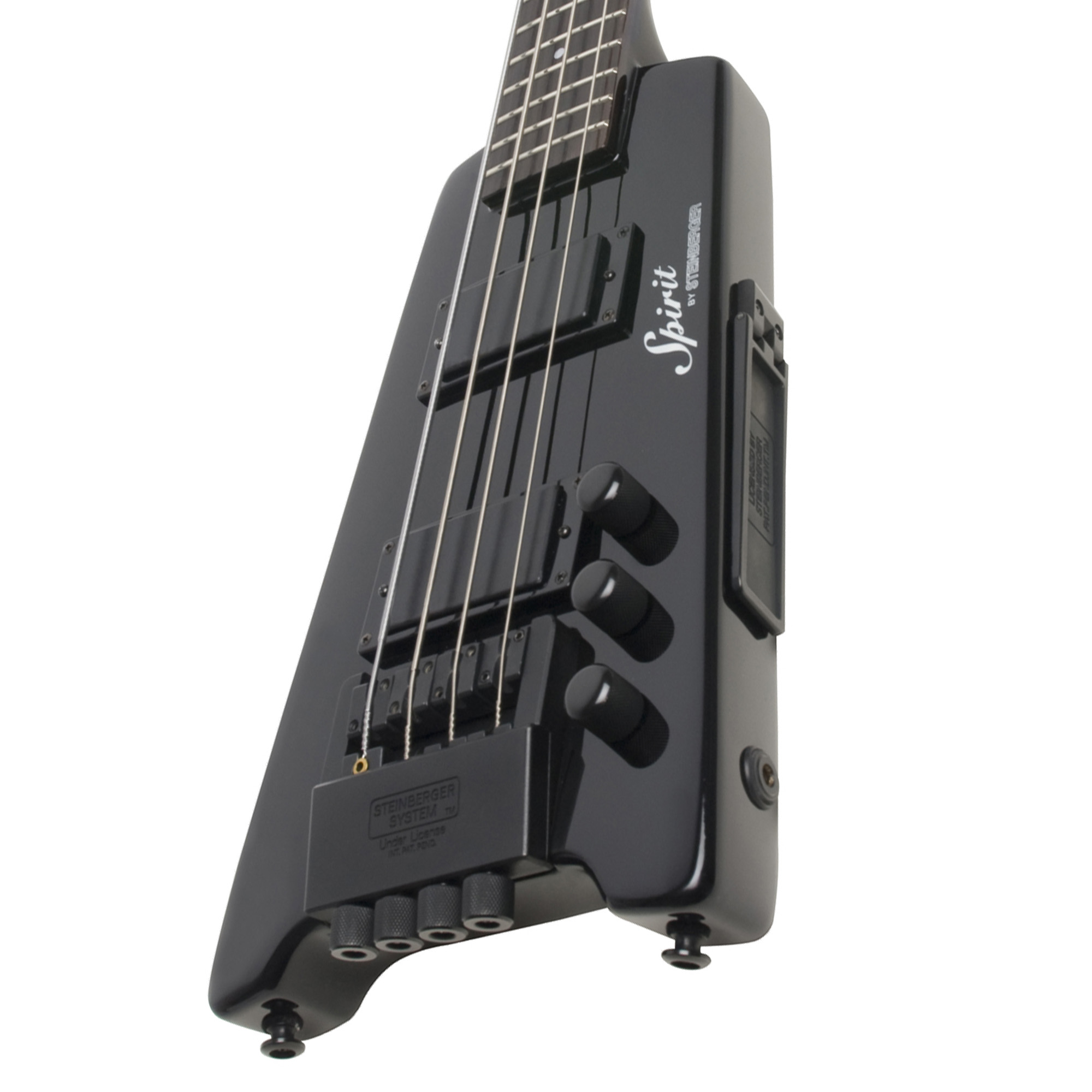 Steinberger XTSTD4BK1 SpiritXT-2 Standard Outfit Travel Electric 4 String Bass Guitar™ - Black