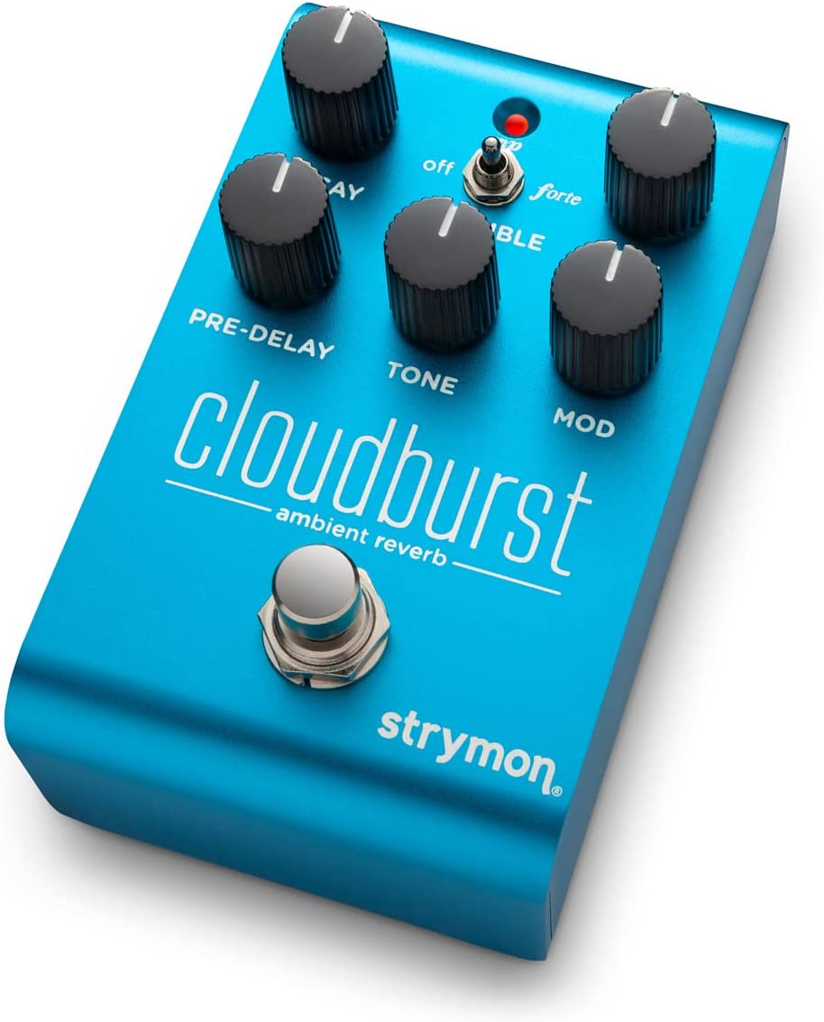 Strymon Cloudburst Reve Ambient Reverb Pedal - 9V DC Power Supply Sold Separately
