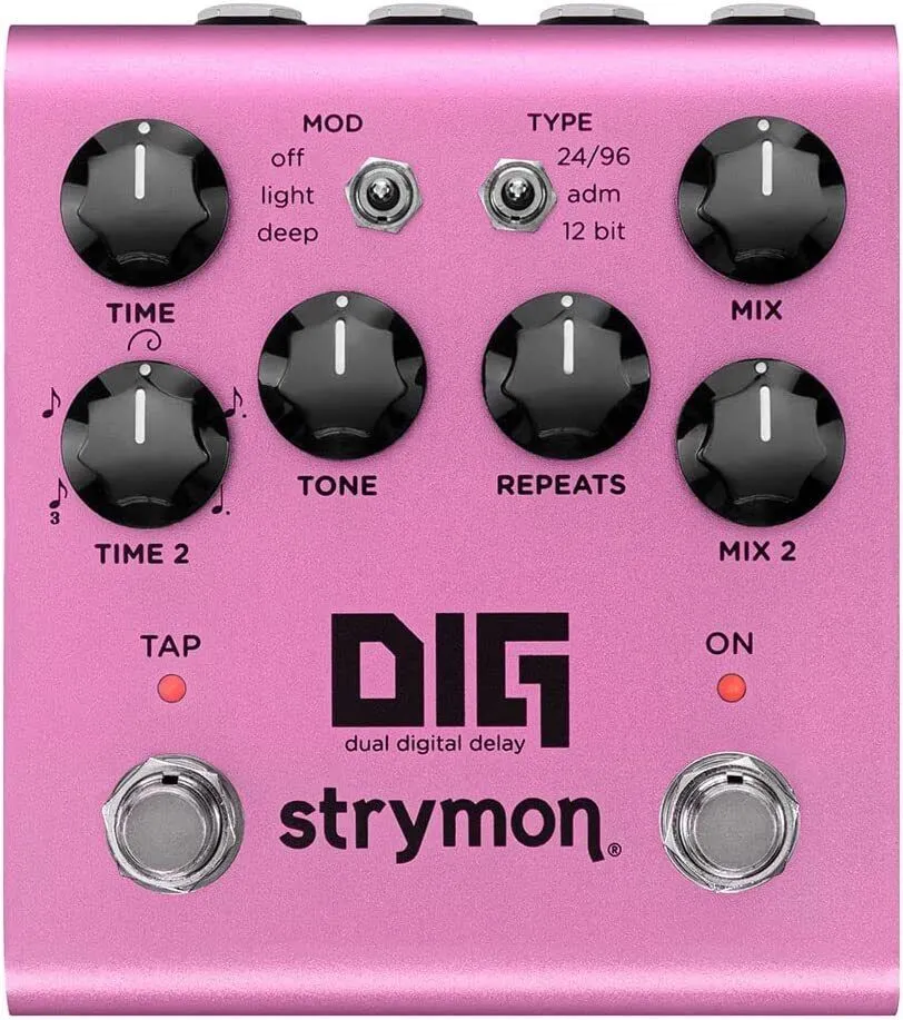 Strymon DIG V2 Digital Delay Pedal - Power Supply Included